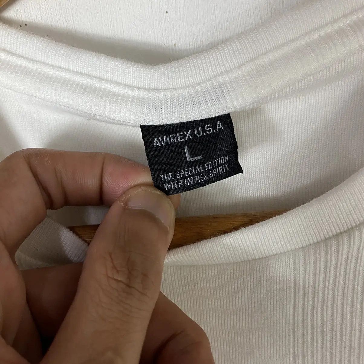 Avirex VINTAGE AVIREX JAPANESE DRAGON SUKAJAN THERMAL TEE Size US L / EU 52-54 / 3 - 7 Thumbnail