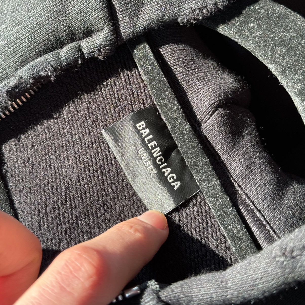 Balenciaga Balenciaga FW23 Heavy Metal Outerwear Zip Up Hoodie Size US M / EU 48-50 / 2 - 7 Thumbnail