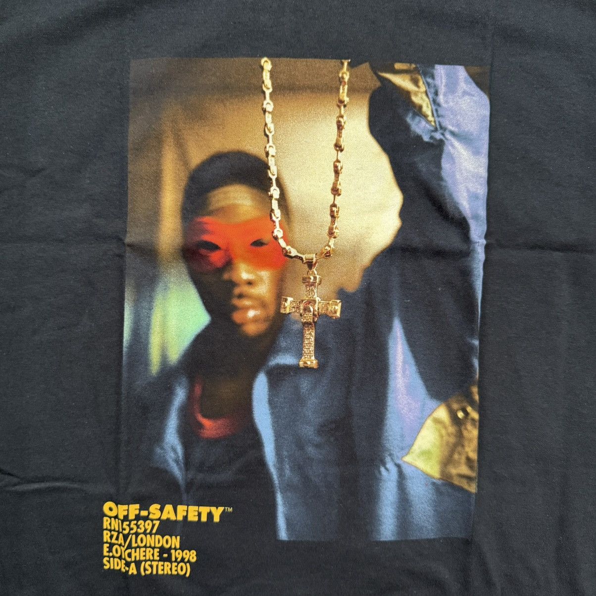 Wu-Tang Clan 🔴Wu-Tang Shirt Size Large Rza Bobby Digital Off Safety WU Size US L / EU 52-54 / 3 - 3 Thumbnail