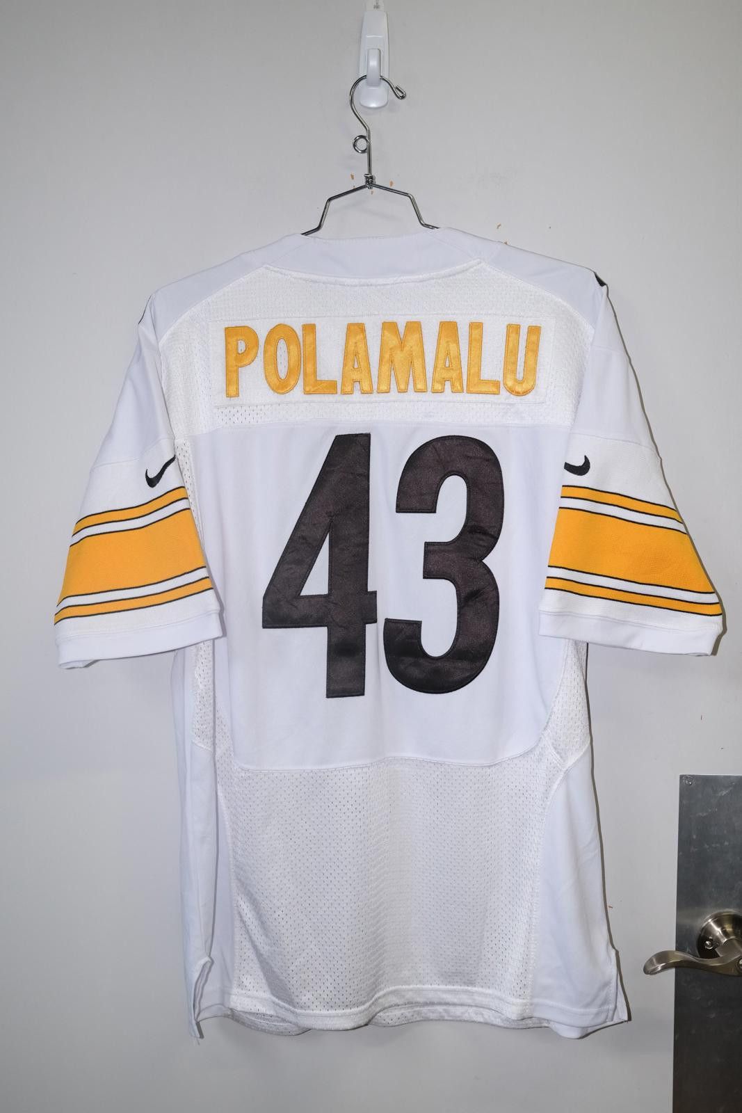 Nike 2010's Nike Pittsburgh Steelers Troy Polamalu Jersey Size US L / EU 52-54 / 3 - 2 Thumbnail