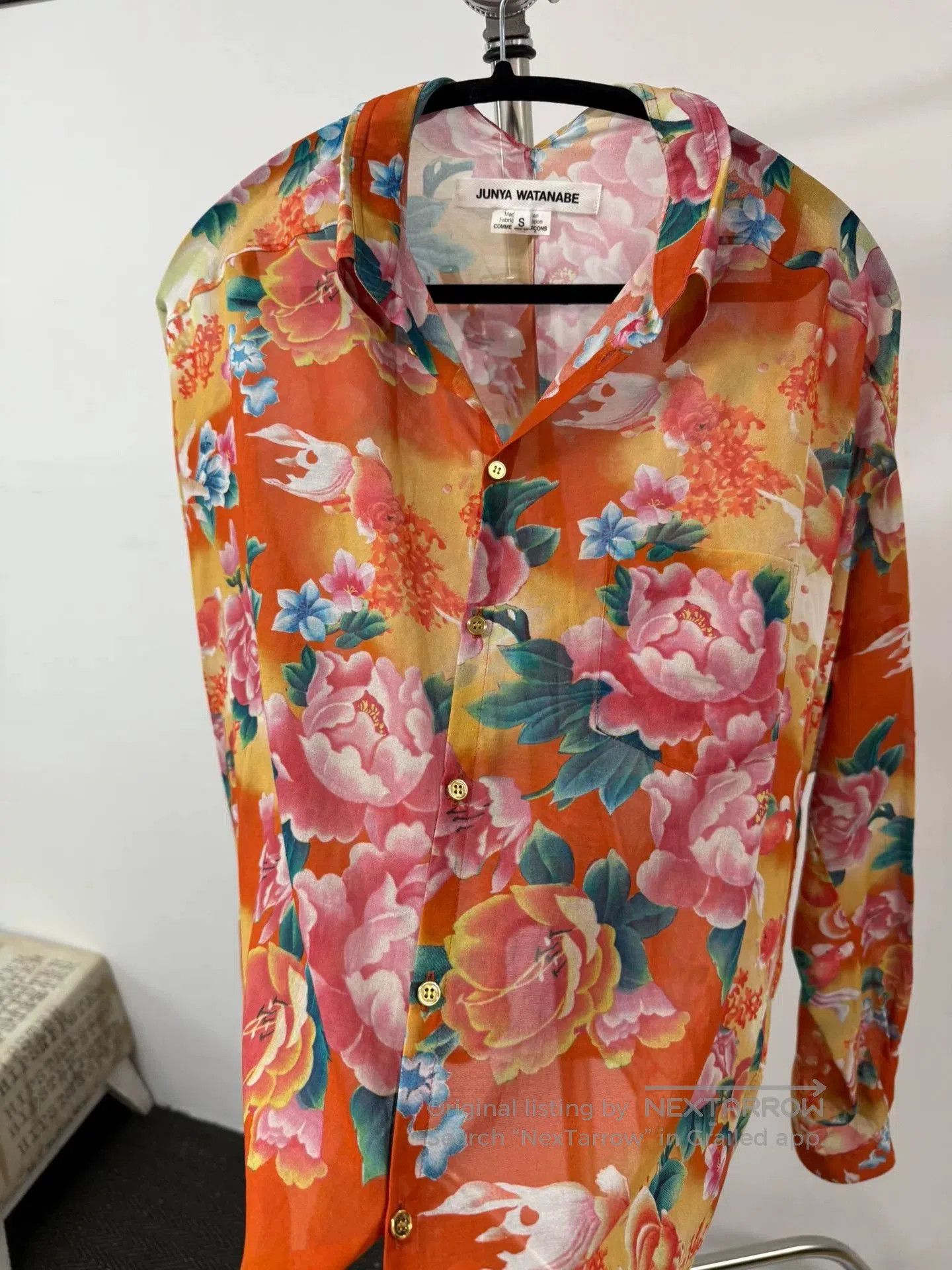 Junya Watanabe floral sheer blouse by junya watanabe. Size S / US 4 / IT 40 - 5 Thumbnail