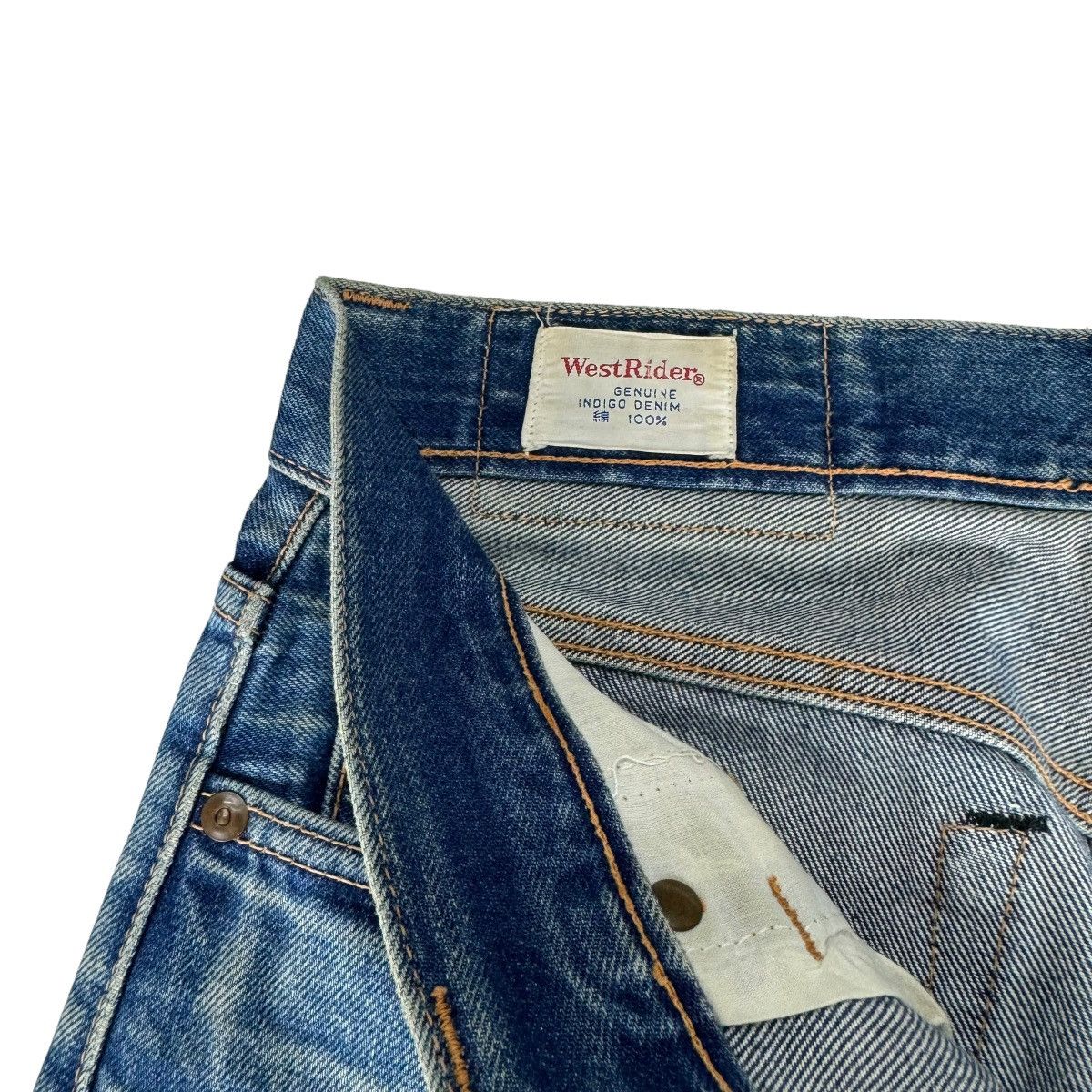 Indigo 🌟WESTRIDER JAPAN INDIGO DENIM JEANS PANTS Size US 30 / EU 46 - 10 Thumbnail