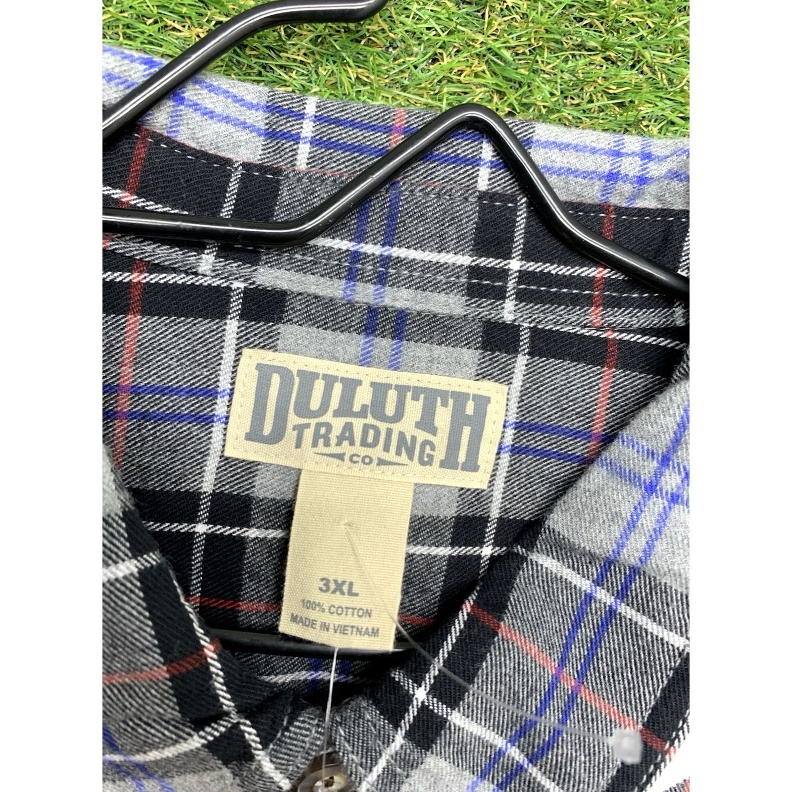 Vintage Duluth Shirt Mens 3XL Button-Up Plaid Blue 2000s Workwear Casual Classic Outdoor Button-Up Mens Size US XXL / EU 58 / 5 - 4 Thumbnail