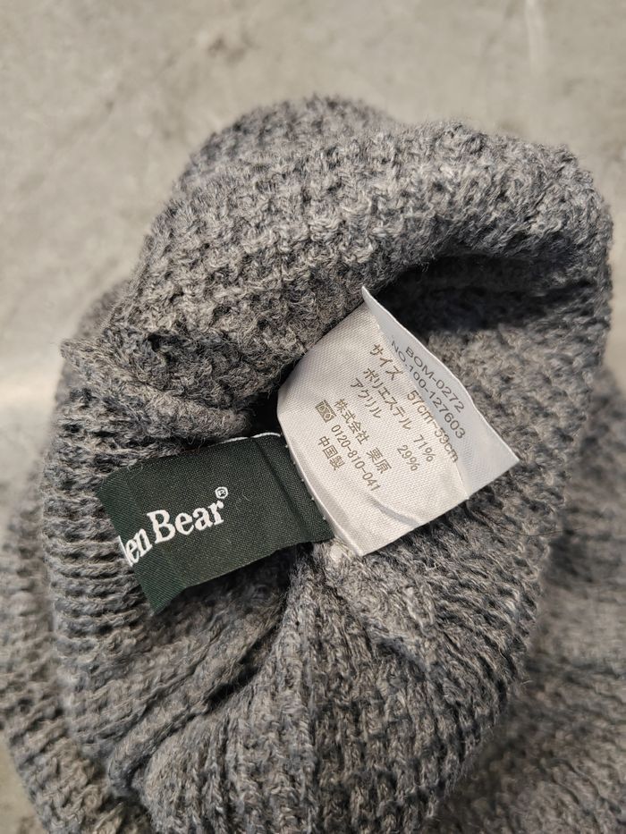 Japanese Brand Vintage Golden Bear Beanie Size ONE SIZE - 5 Thumbnail