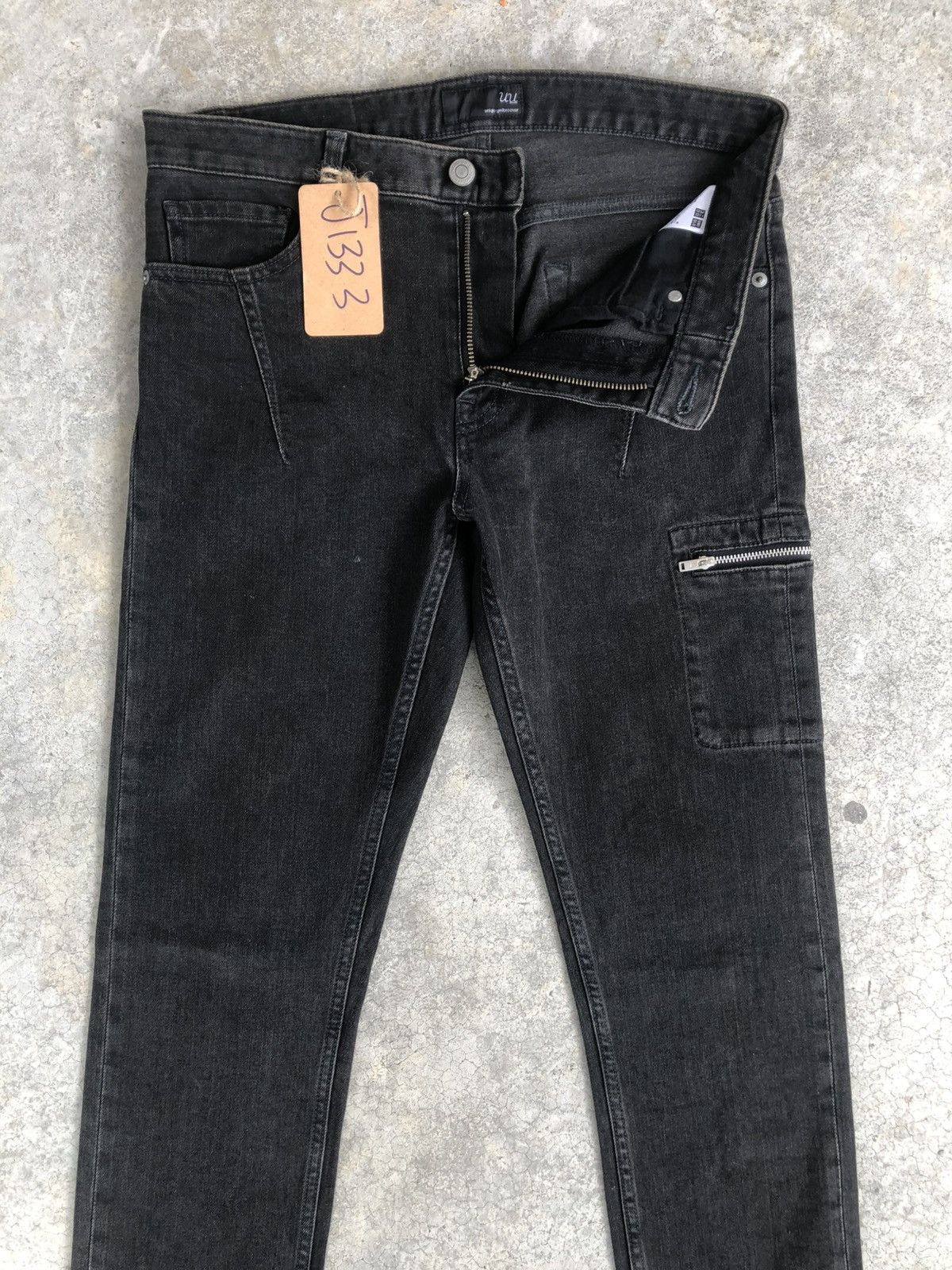 Undercover × Uniqlo Undercover x Uniqlo Skinny Jeans Distressed Jeans Size US 30 / EU 46 - 3 Thumbnail