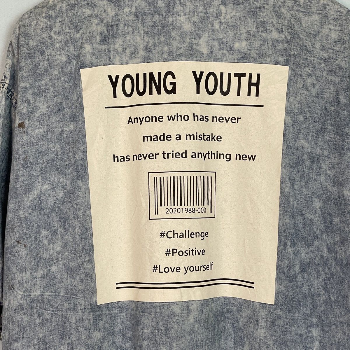 Japanese Brand 🔥LAST PRICE🔥 Japanese Young Youth Bar Code Button Ups Size L / US 10 / IT 46 - 12 Thumbnail