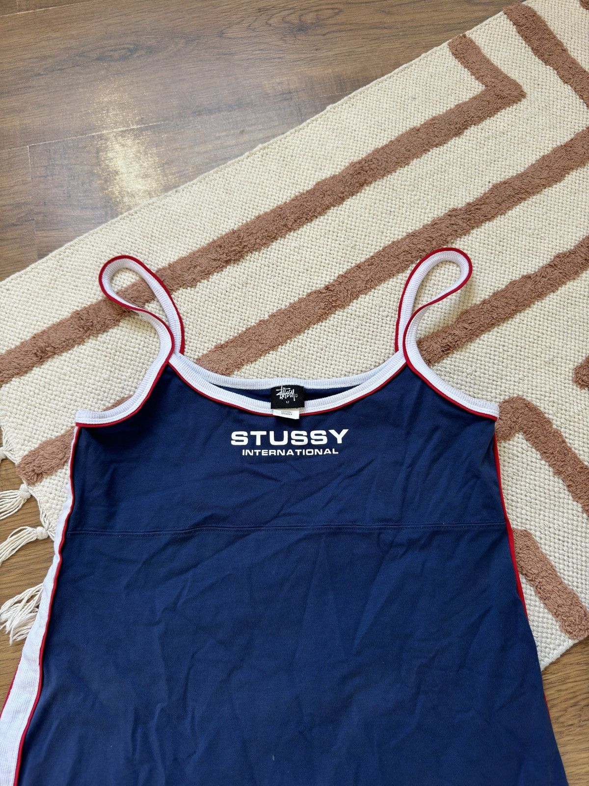 Stussy VINTAGE STUSSY 2000s NAVY DRESS Size XL / US 12-14 / IT 48-50 - 4 Thumbnail