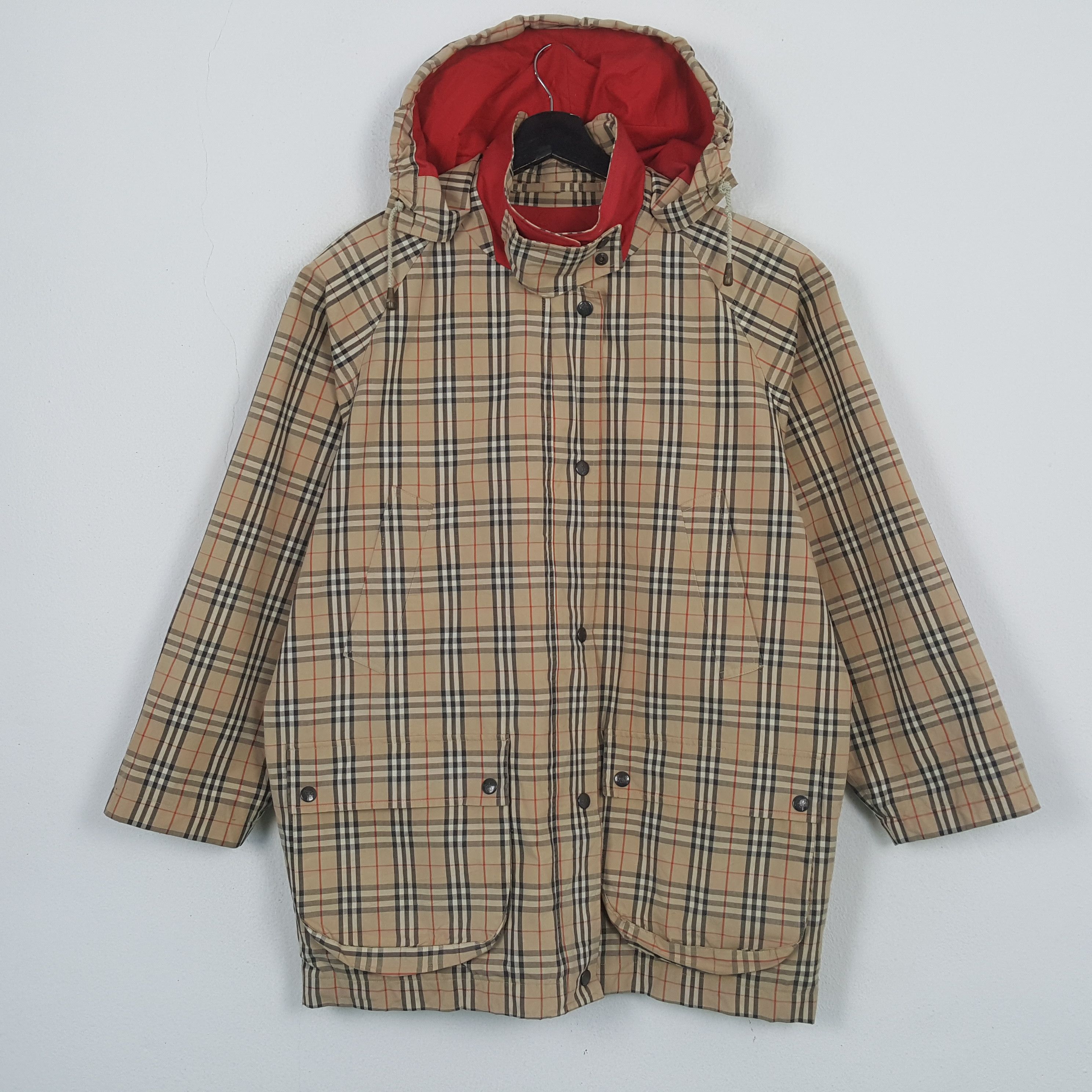 Burberrys Fashion Brand Nova Check Jacket C302N14