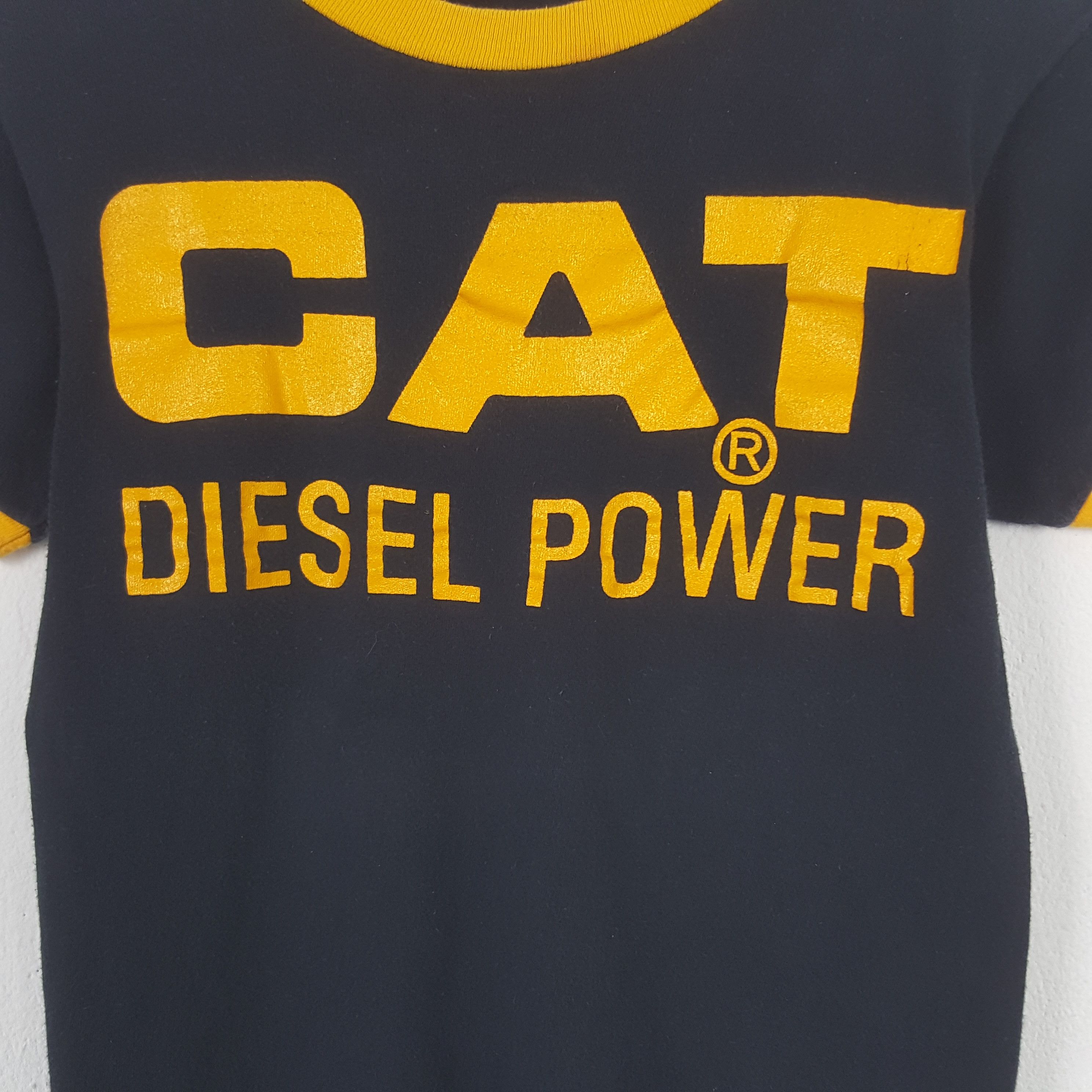 Other Vintage Cat Diesel Power Tshirt Size US XS / EU 42 / 0 - 2 Thumbnail