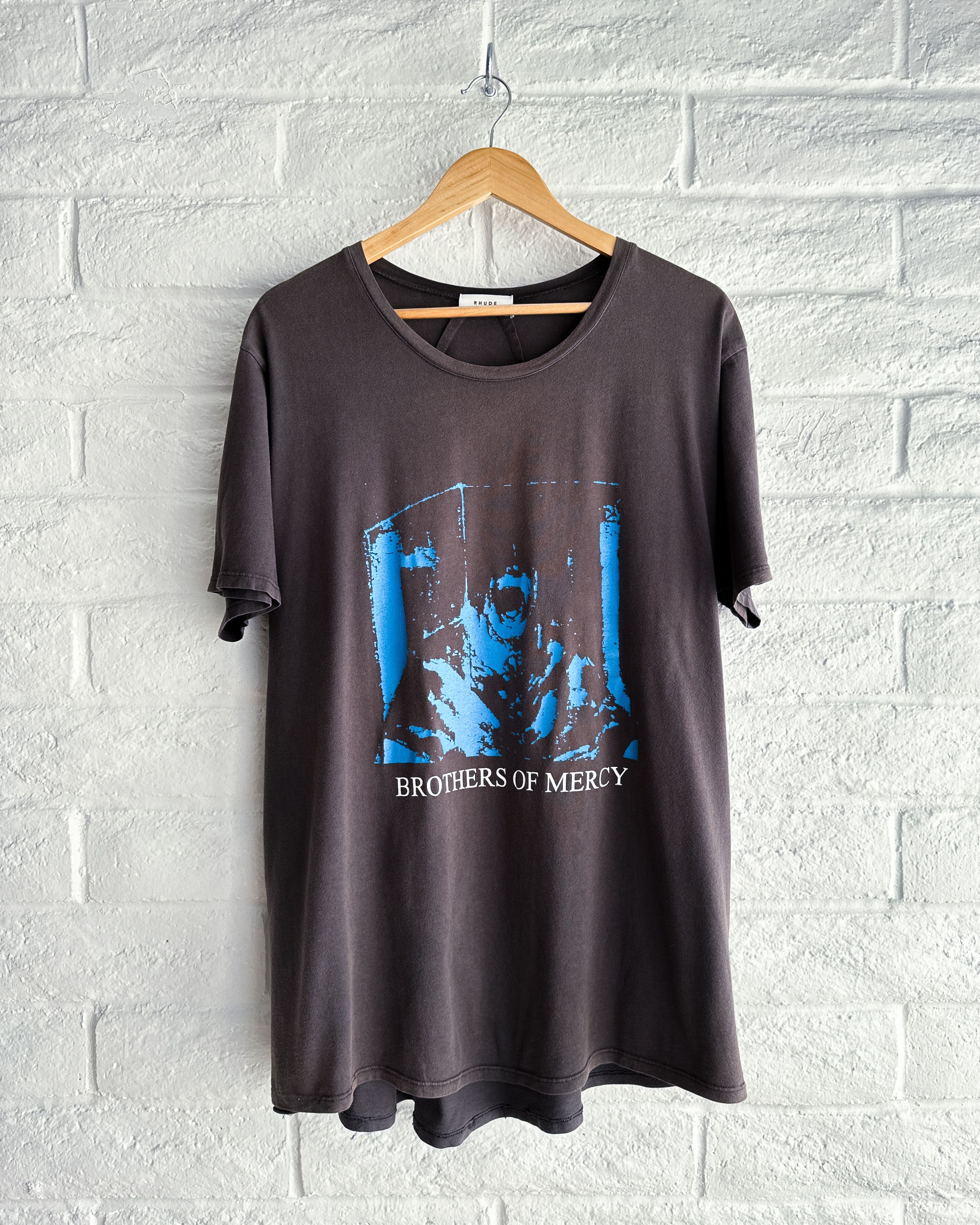 Rhude Rhude T Shirt Brothers Of Mercy Rare Grunge ERD Style Size US L / EU 52-54 / 3 - 1 Thumbnail