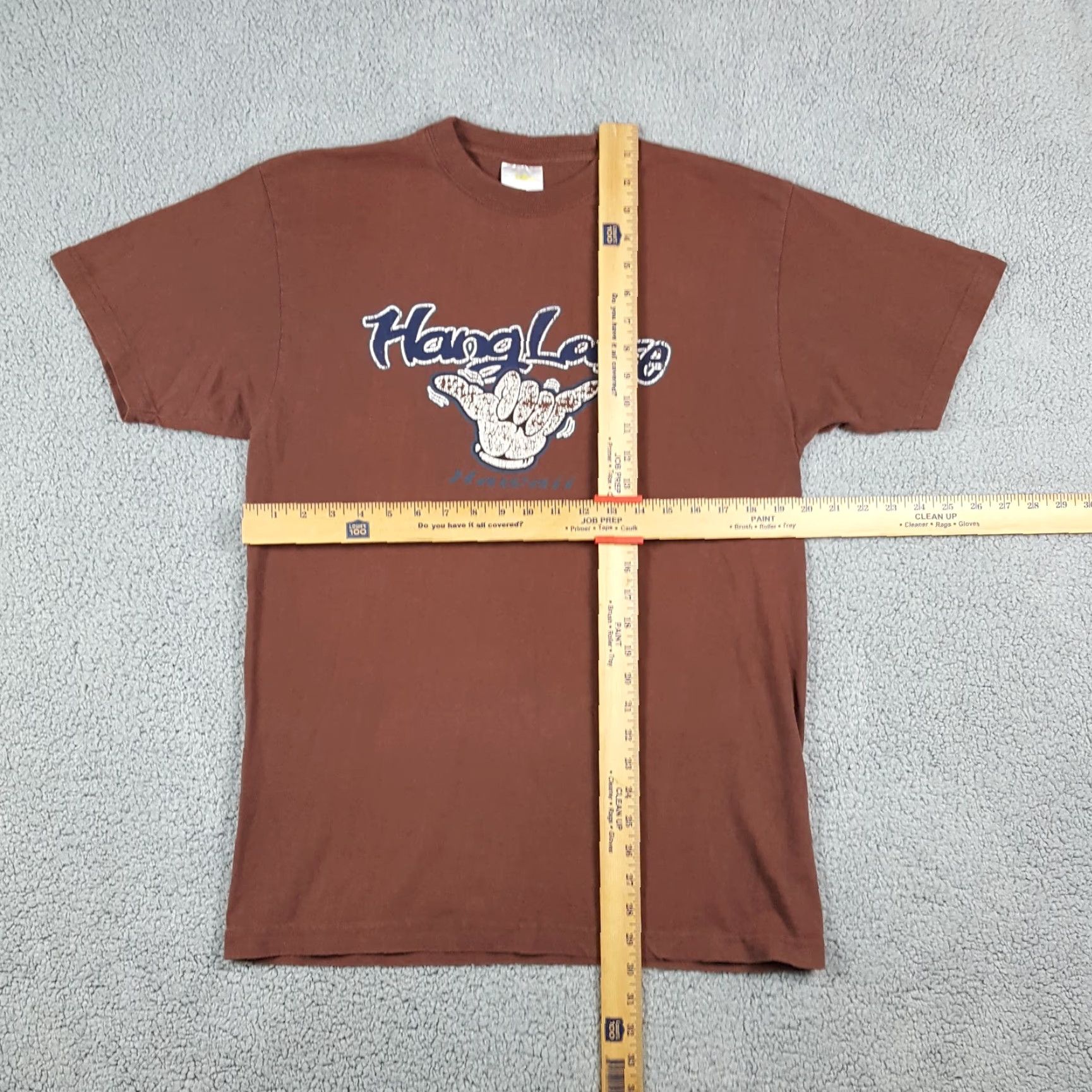 Vintage Vintage Hang Loose Hawaii 90s Beach T-Shirt Large Mens Cotton Faded Distressed Hawaiian Retro Y2K Size US L / EU 52-54 / 3 - 5 Thumbnail