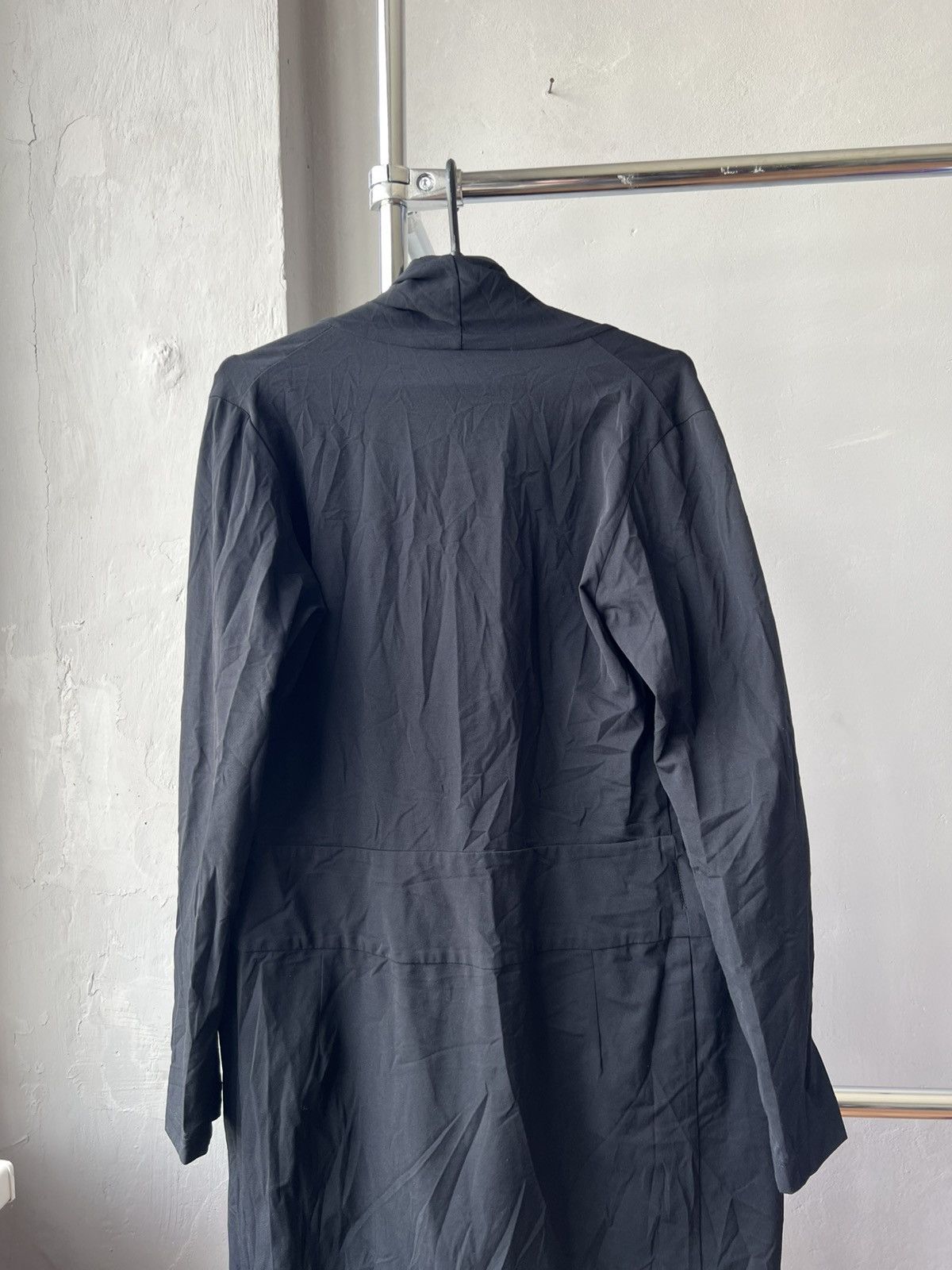 Other KATHARINA HOVMAN BLACK OPEN FRONT TIE CARDIGAN DUSTER JACKET Size XL / US 12-14 / IT 48-50 - 12 Thumbnail
