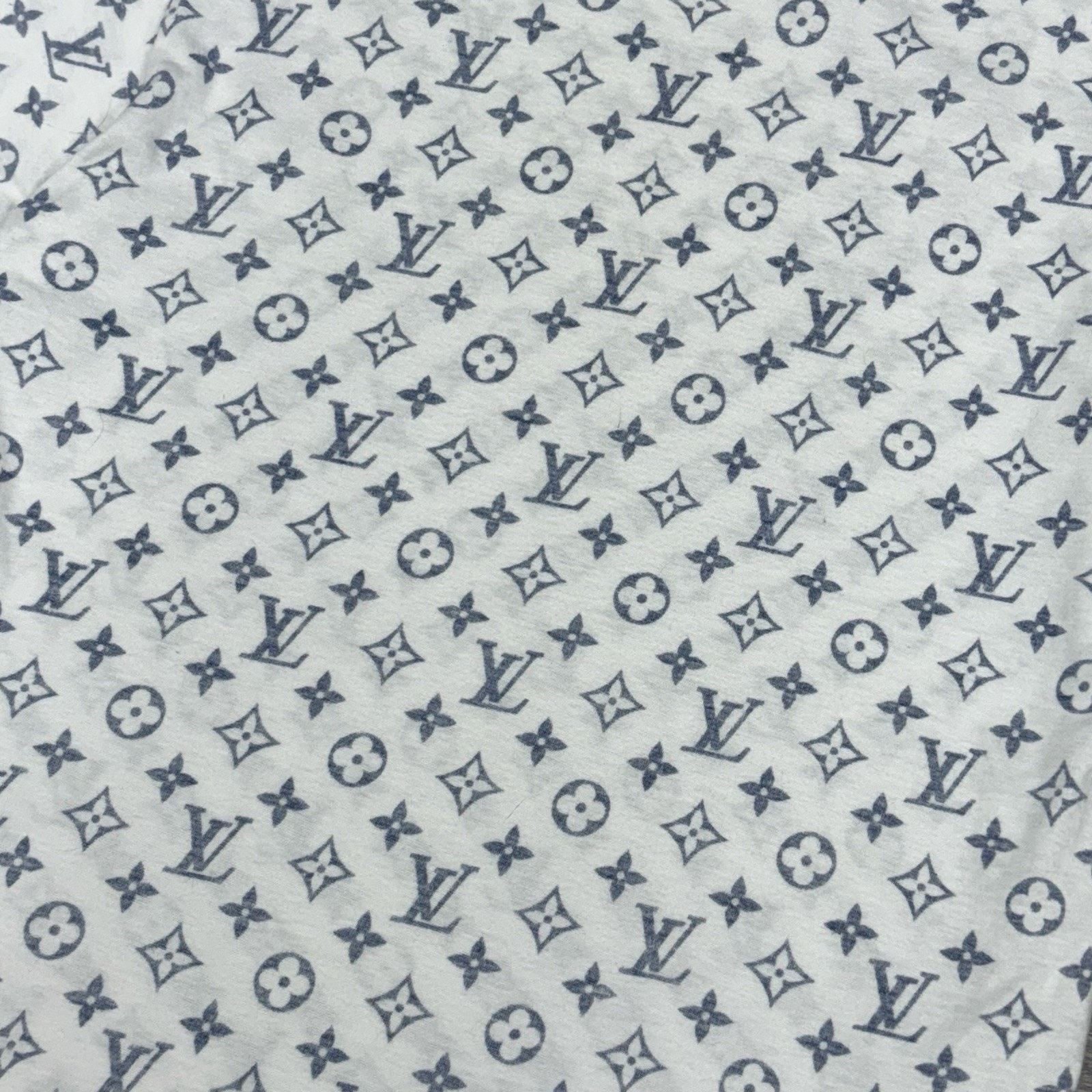 Louis Vuitton Louis Vuitton Chain Monogram Print ' White Blue ' VERY CLEAN Size US M / EU 48-50 / 2 - 11 Thumbnail