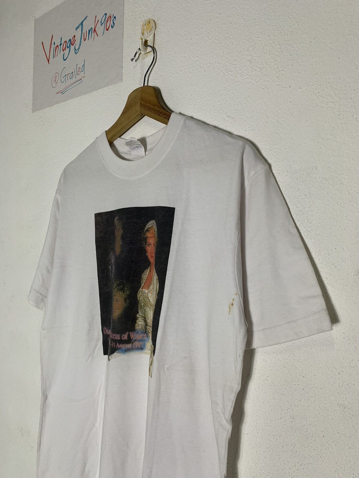 Vintage Vintage Princess Diana t-shirt Size US M / EU 48-50 / 2 - 3 Thumbnail