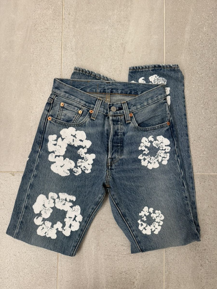 DENIM TEARS × Levi's Denim Tears x Levi’ Jeans Size 25" / US 0 / IT 36 - 1 Thumbnail