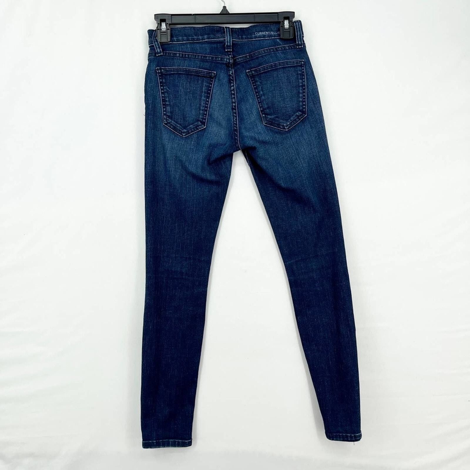 Current/Elliot Current/Elliott The High Waist Stilletto Skinny Jeans 24/0 Size 24" / US 00 / IT 34 - 5 Thumbnail