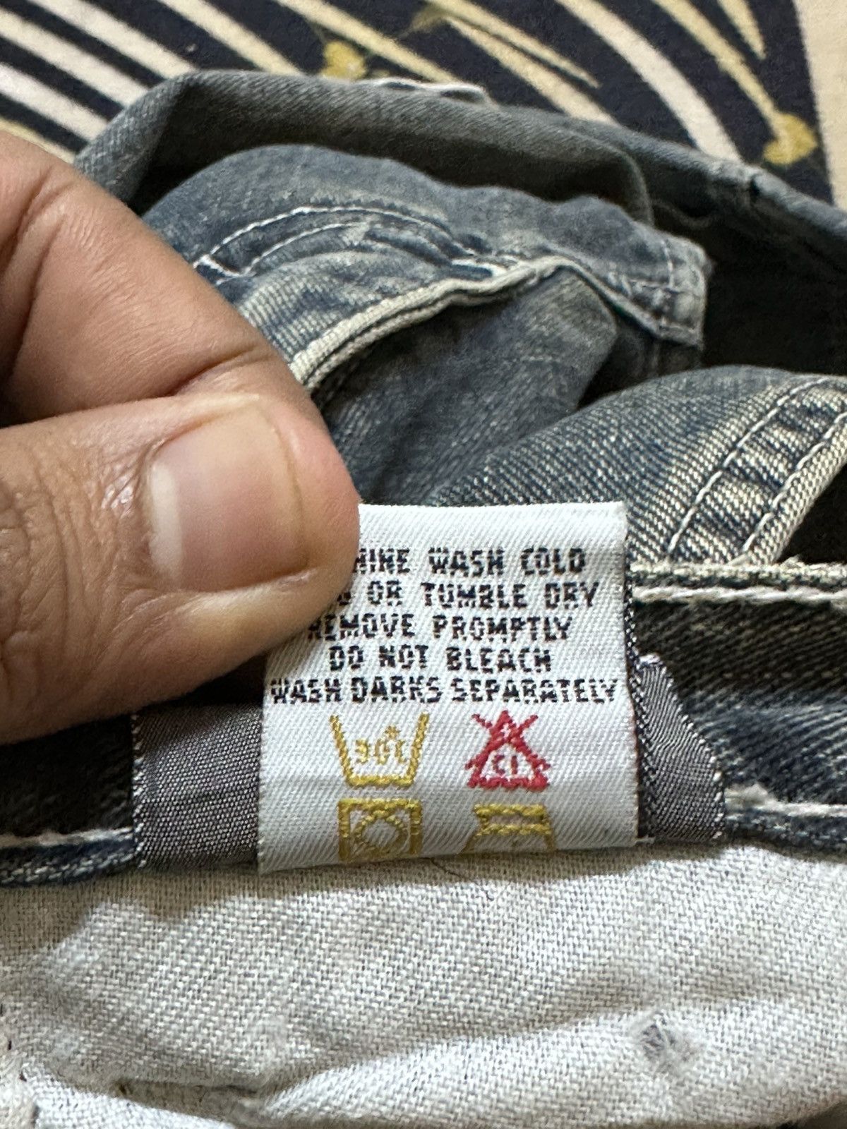 Quiksilver Vintage Quiksilver Carpentre Cargo Grunge Denim Size US 29 - 13 Thumbnail