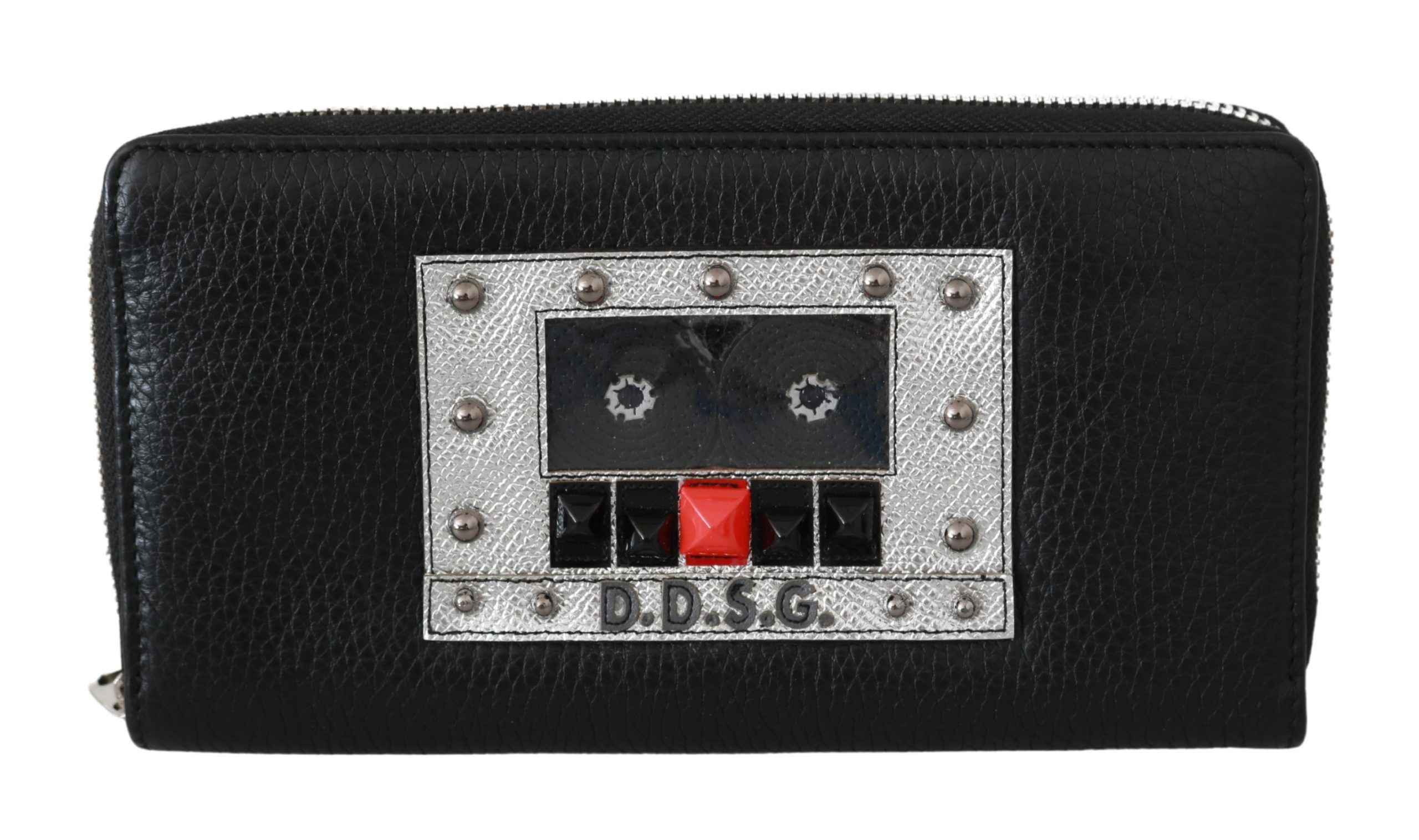 Dolce & Gabbana Elegant Black Leather Zip Continental Men's Wallet Size ONE SIZE - 1 Thumbnail