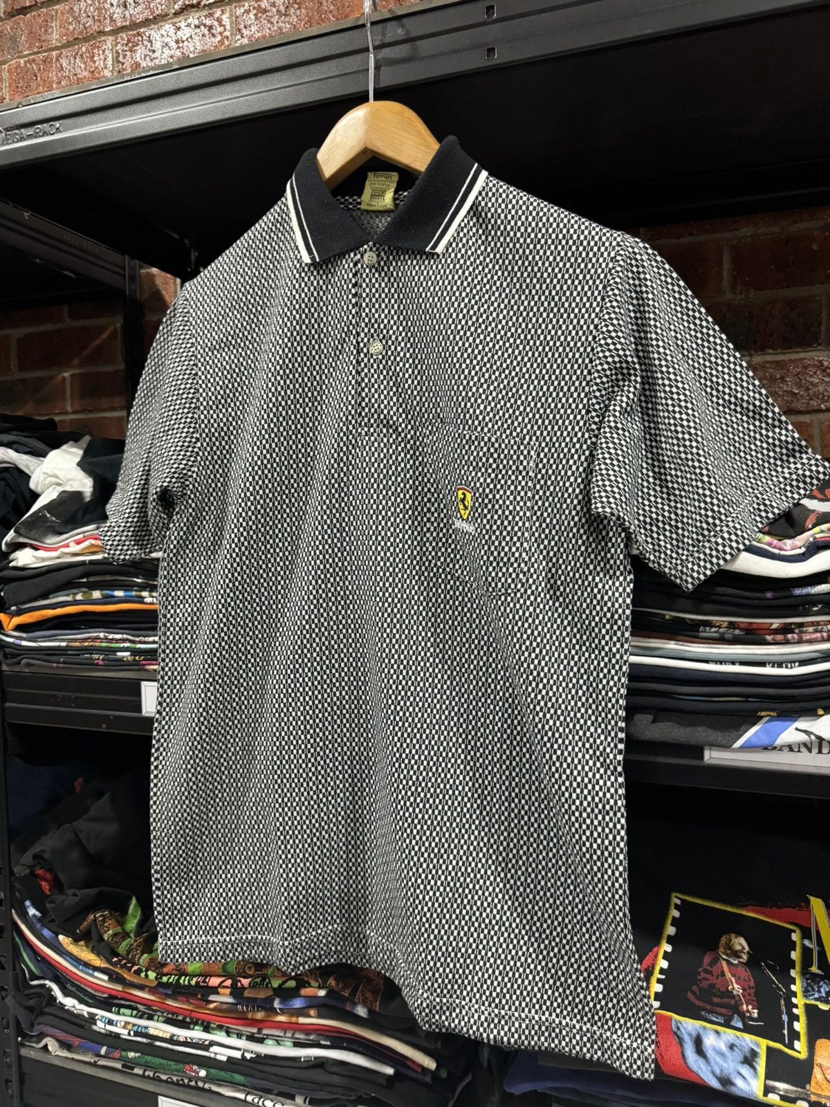 Bobby Jones × Ferrari × Vintage FERARI POLO Size US XL / EU 56 / 4 - 2 Thumbnail