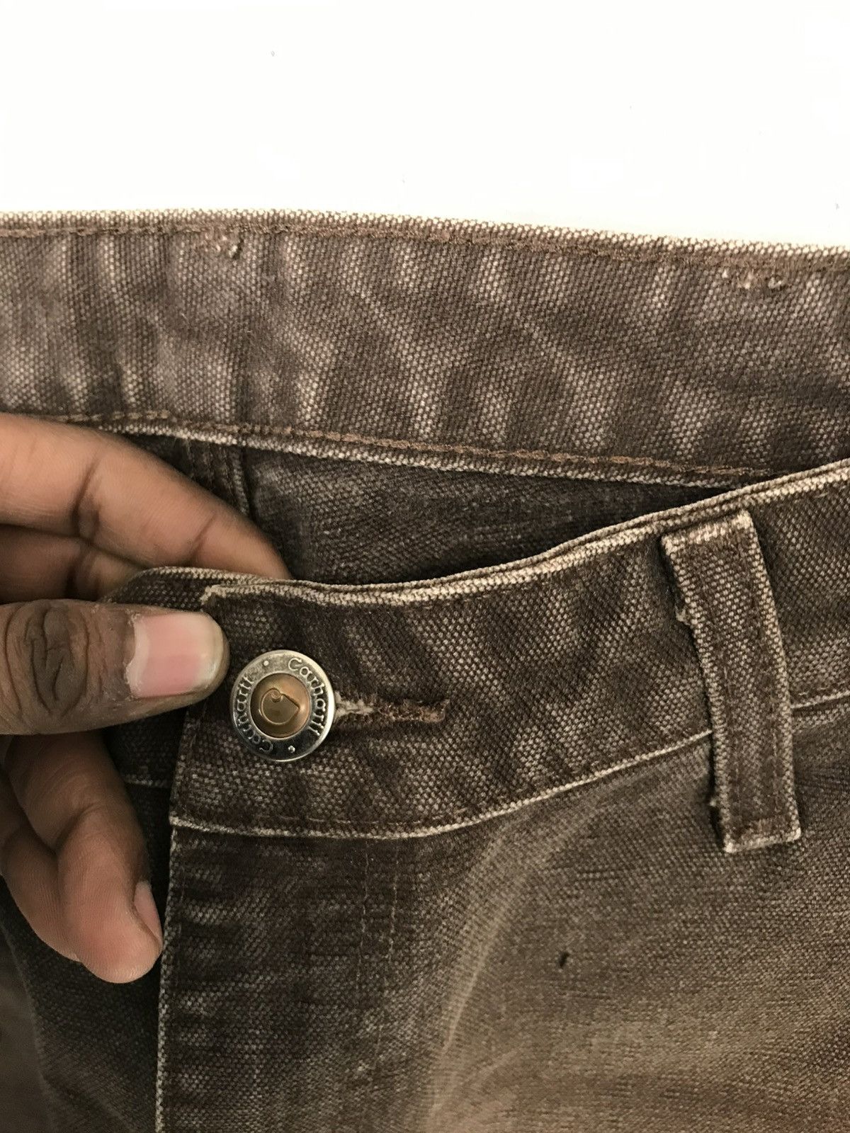 Carhartt Rare sunfade vintage carhartt double knee Size US 26 / EU 42 - 4 Thumbnail