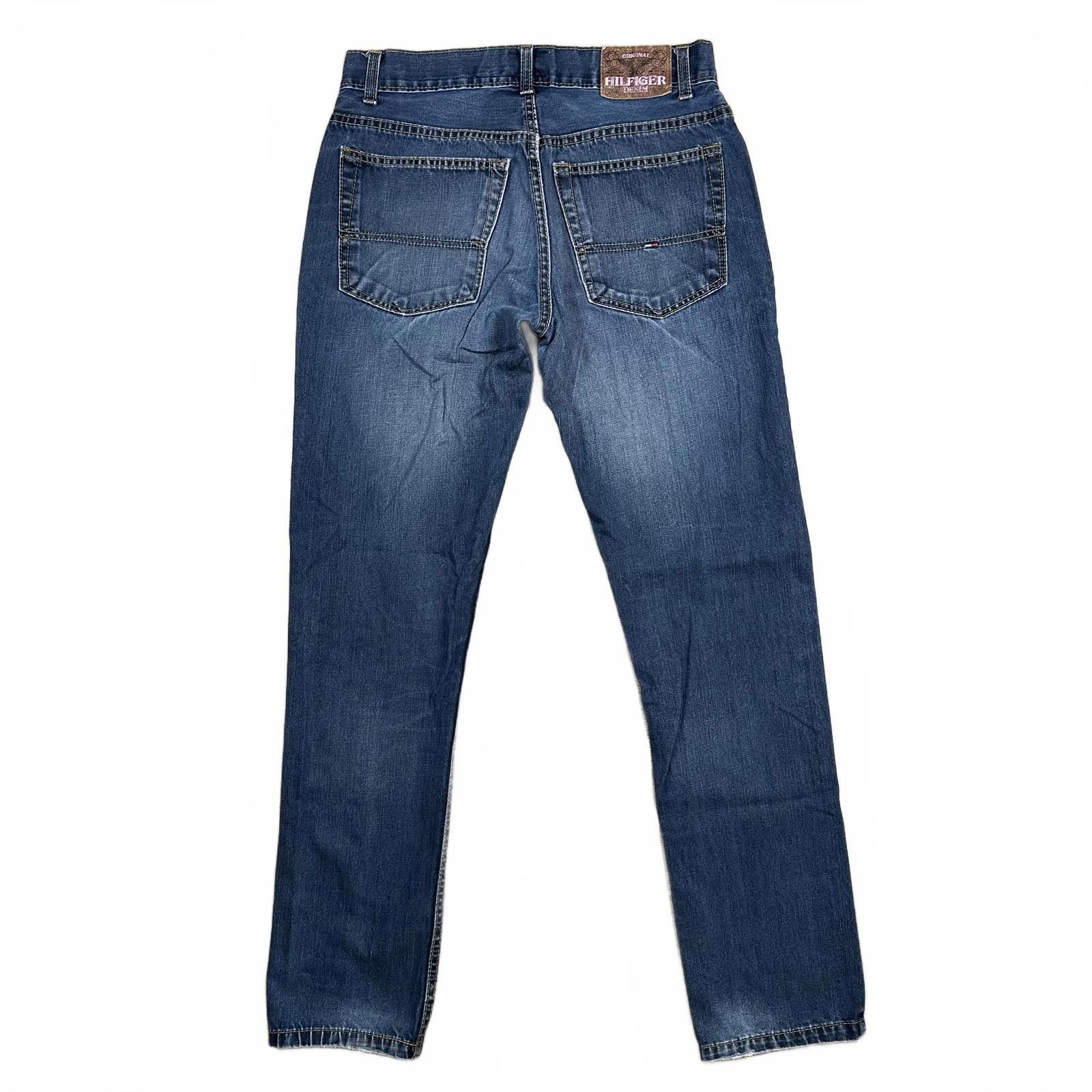 Tommy Hilfiger Tommy Hilfiger Mens Denim Jeans Blue Classic Fit Size US 29 - 2 Thumbnail
