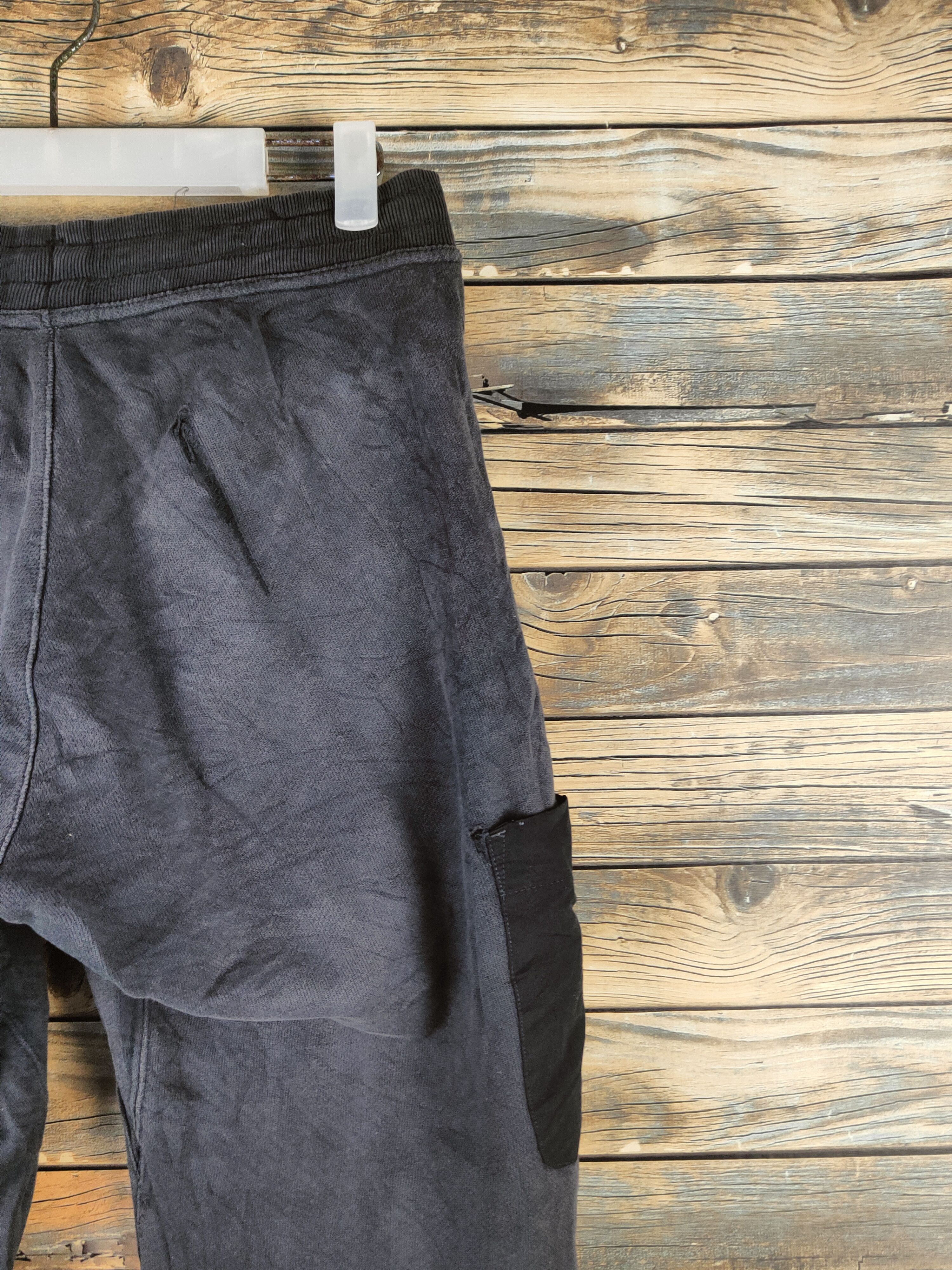 Adidas DISTRESSED Vintage Adidas Black Joggers Size US 27 - 11 Thumbnail