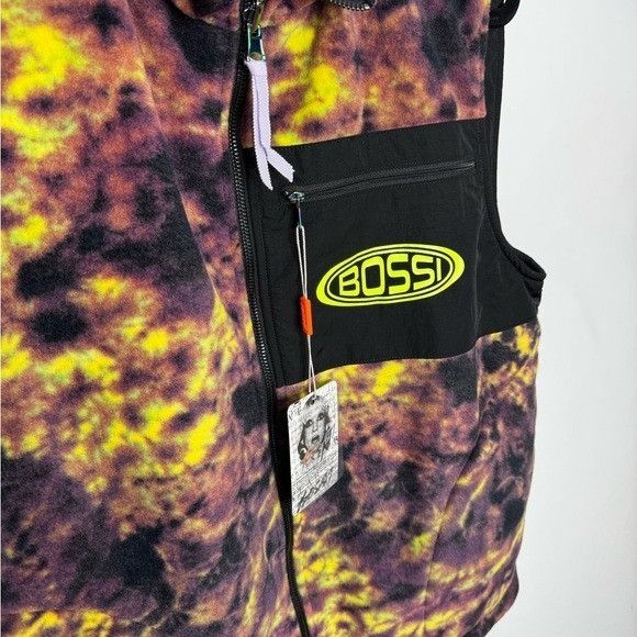 Other Bossi Reversible Fleece Vest Tie Dye Black Men’s Size Medium Size US M / EU 48-50 / 2 - 3 Thumbnail