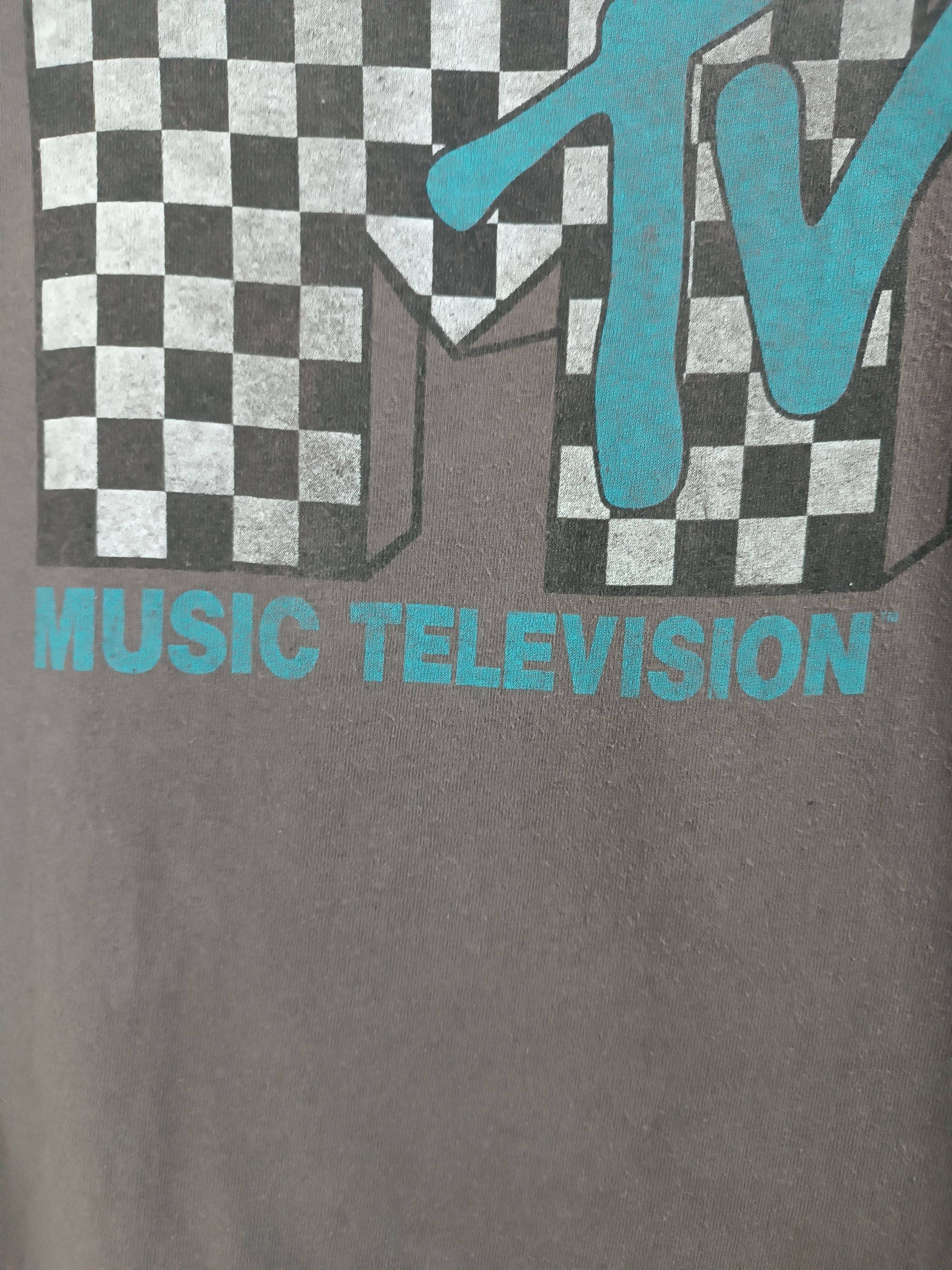 Mtv VINTAGE FADED MTV MUSIC TELEVISION PUNK HIP HOP METAL TEE Size US L / EU 52-54 / 3 - 10 Thumbnail