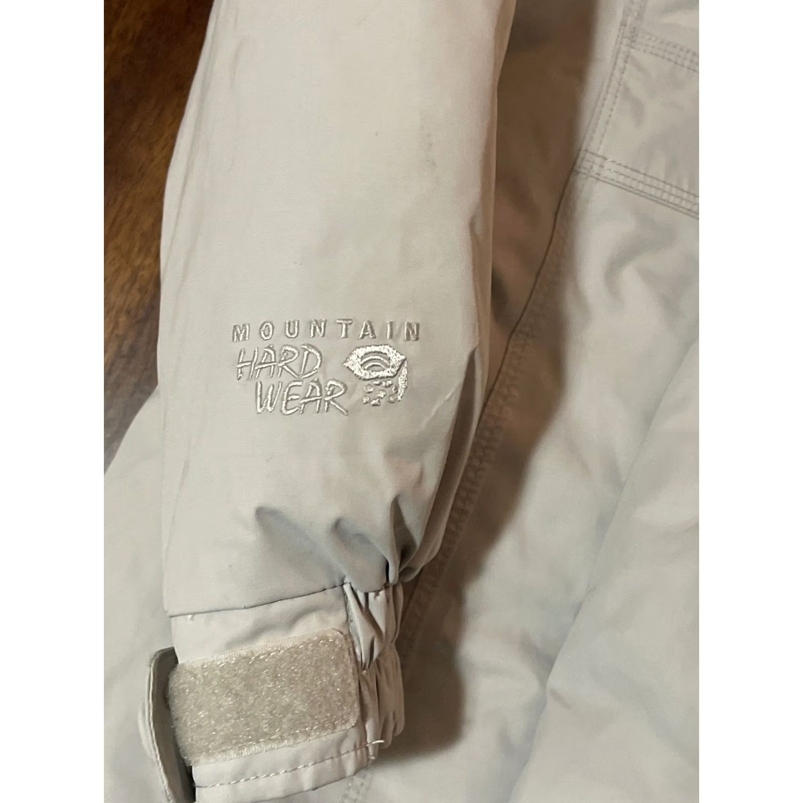 Mountain Hardwear Mountain Hard Wear Women’s Puffer Parka Jacket Long Hooded Beigy 80% Down 20% Feather Regular S Coat Size S / US 4 / IT 40 - 5 Thumbnail