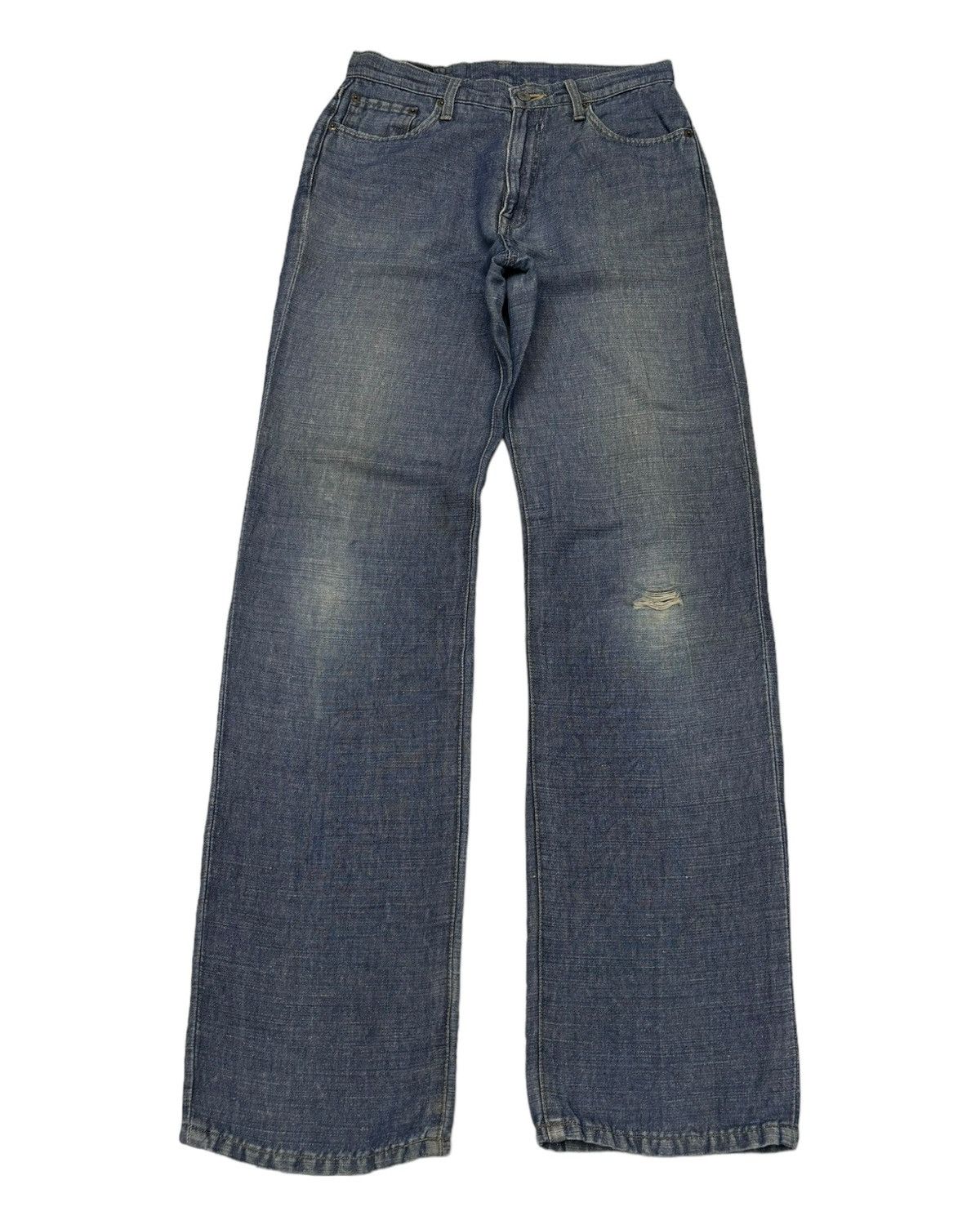 Japanese Brand VINTAGE BLUEWAY JAPAN DENIM LINE JEANS Size US 29 - 1 Thumbnail