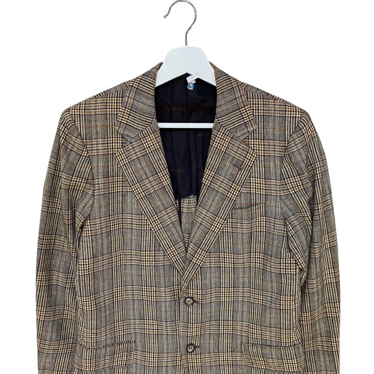 Burberry 🌟VTG BURBERRYS ENGLAND WOOL STRIPES COATS BLAZER Size US S / EU 44-46 / 1 - 3 Thumbnail