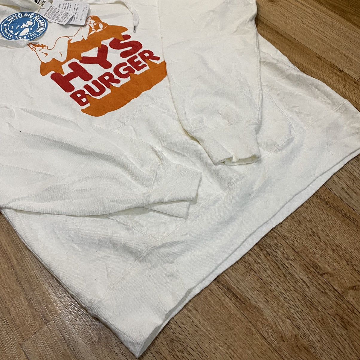 Hysteric Glamour 2000s New With Tag Hysteric Glamour Burger Hoodie Size US L / EU 52-54 / 3 - 7 Thumbnail