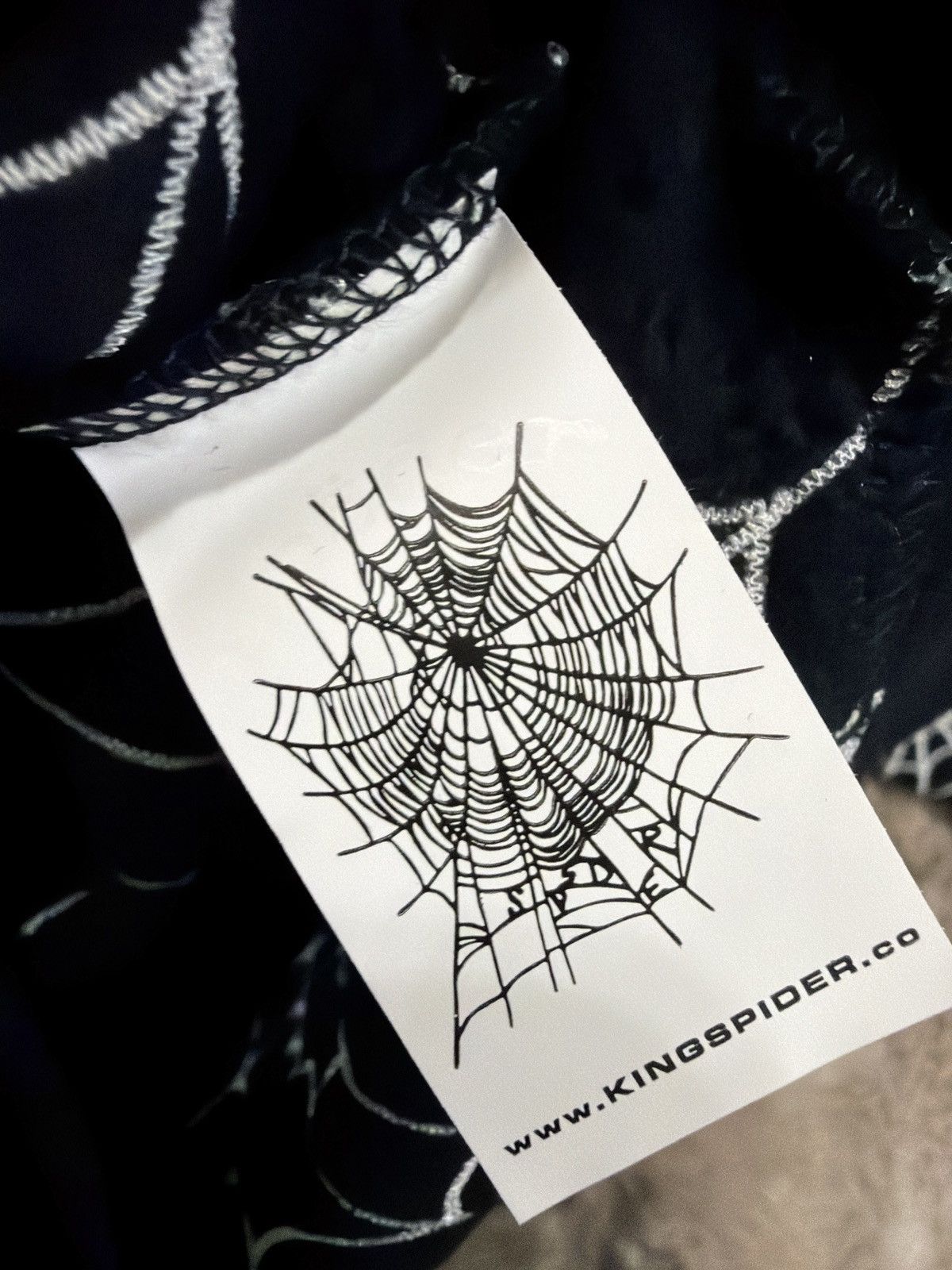 Sp5der Sp5der Webbed Hoodie Size US L / EU 52-54 / 3 - 4 Thumbnail
