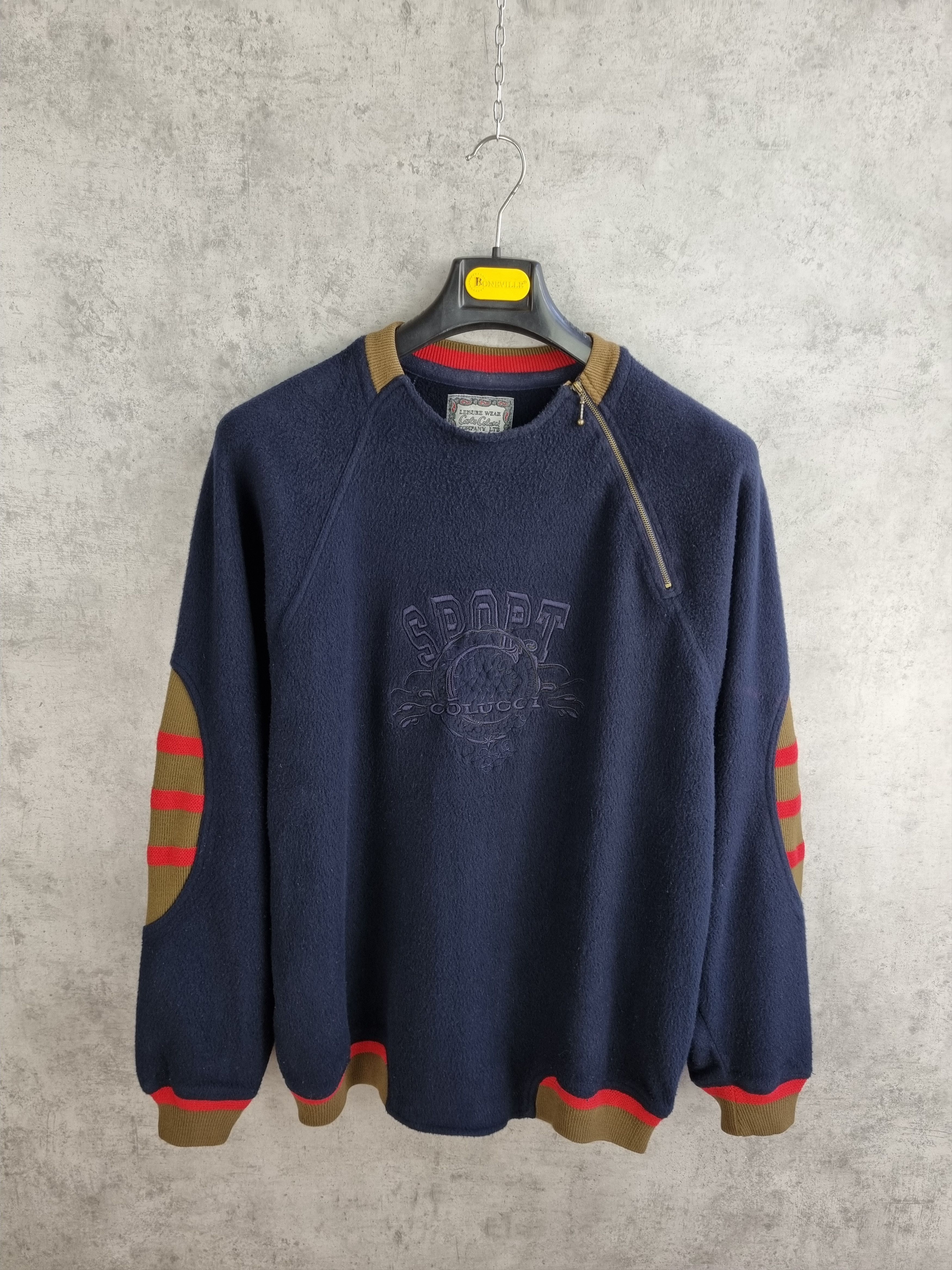 Carlo Colucci × Japanese Brand 90s Kashmere Carlo Colucci Soft Fleece Sweater Size US L / EU 52-54 / 3 - 6 Thumbnail