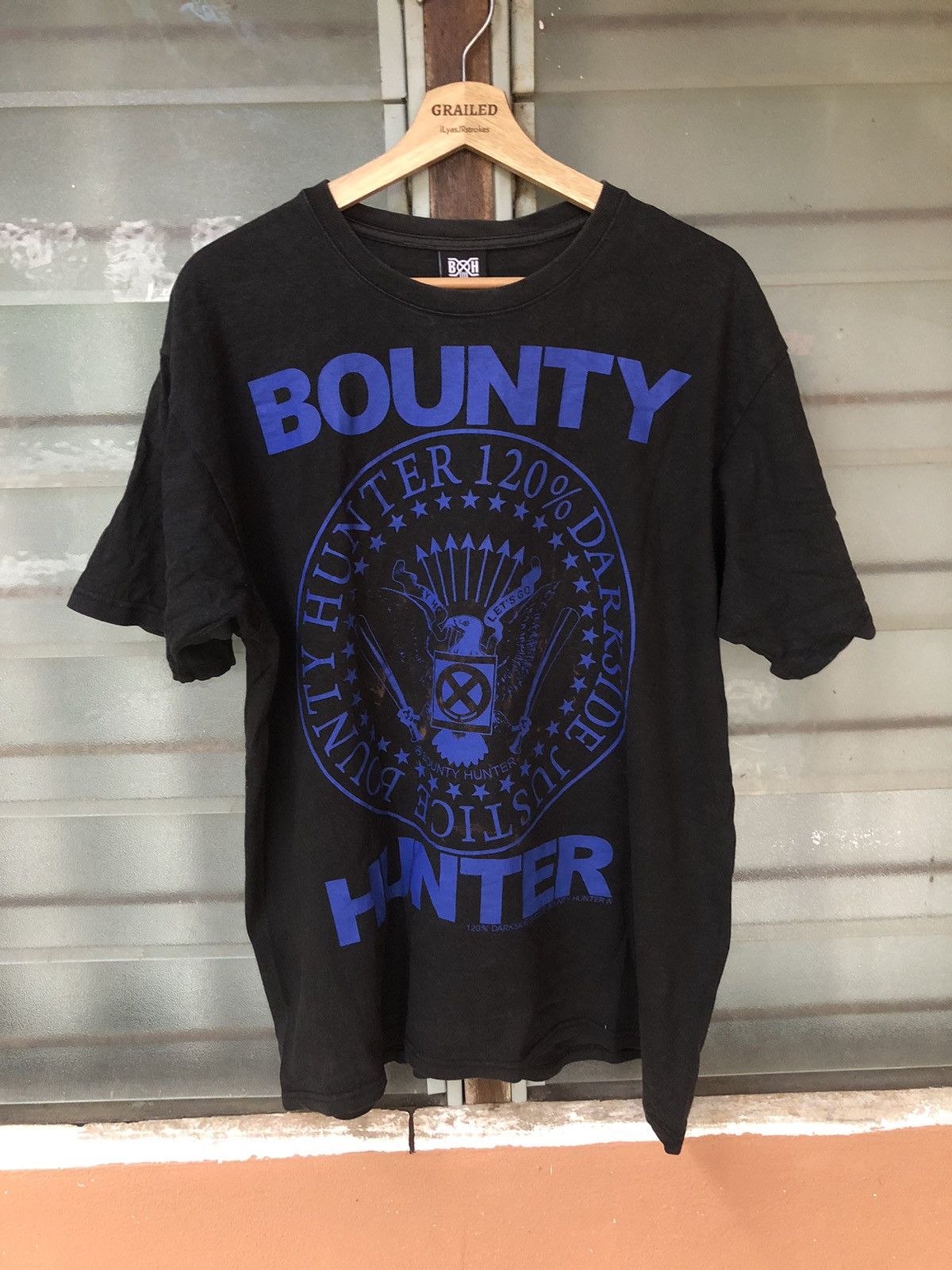 Bounty Hunter Vtg Bounty Hunter Ripoff Ramones Britzkrieg Bop Shirt Tee Size US XL / EU 56 / 4 - 1 Thumbnail