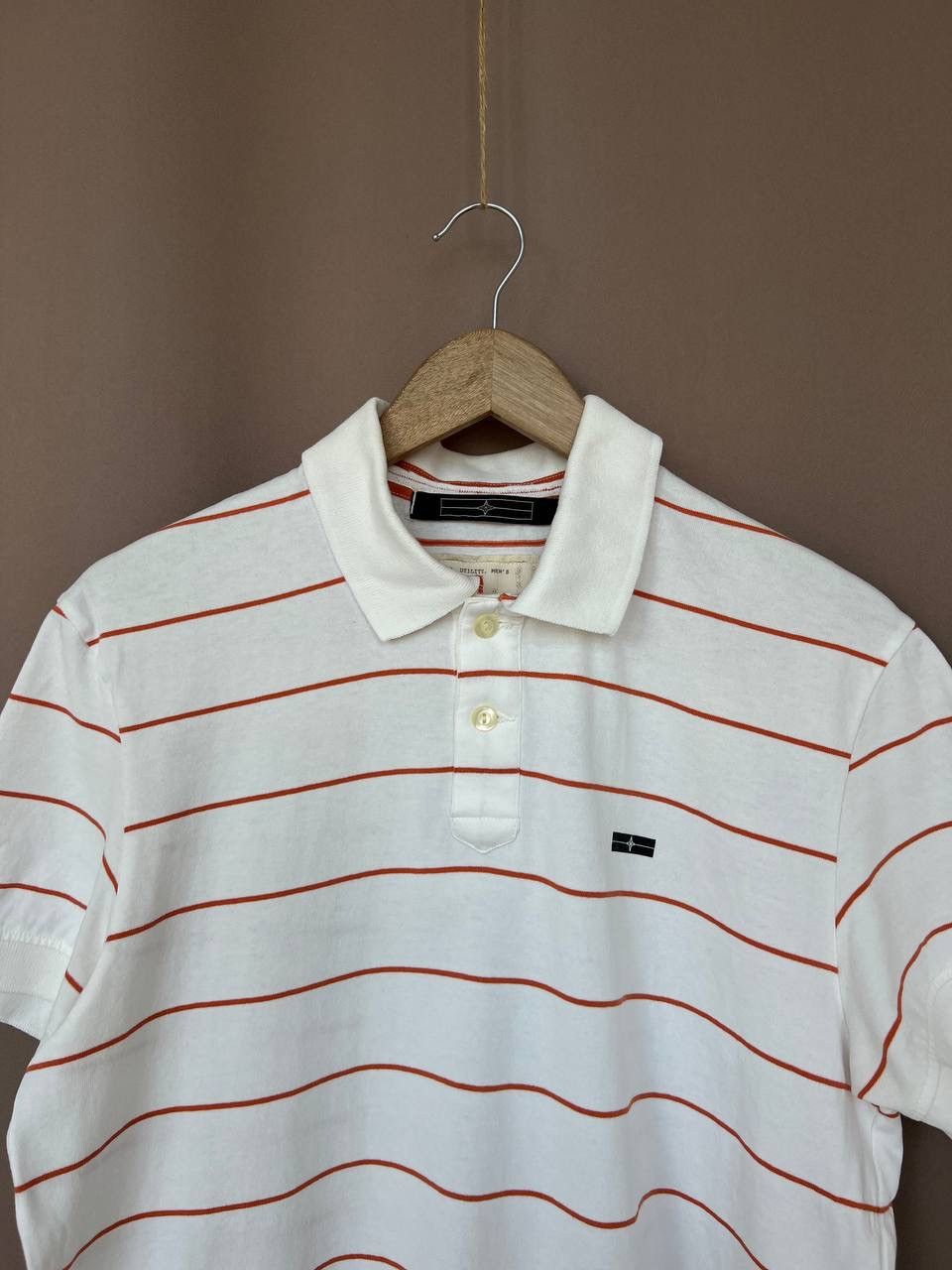 Stone Island Stone Island Denims Vintage Striped Polo Shirt Mens Size M/L Size US M / EU 48-50 / 2 - 2 Thumbnail