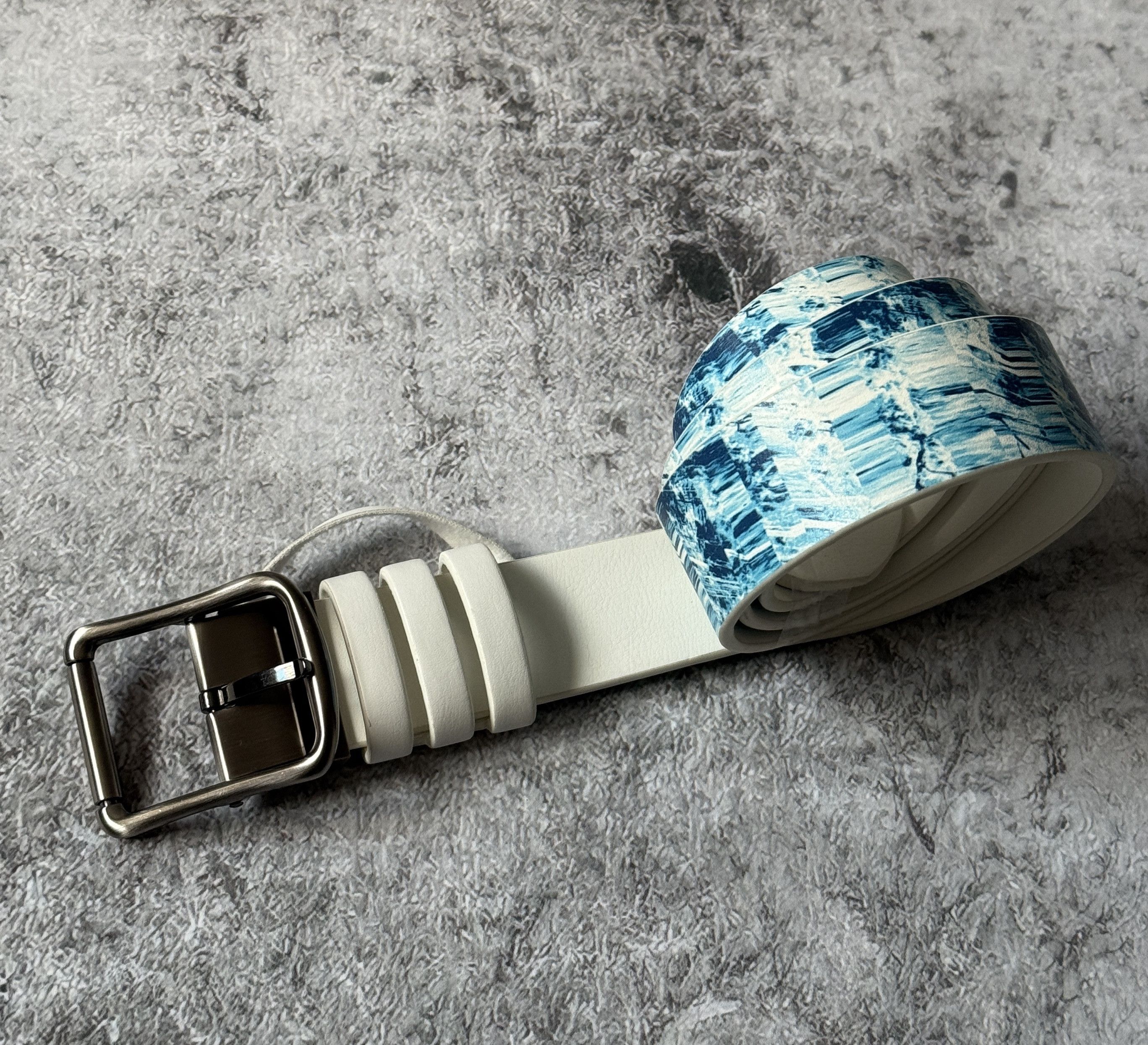 Adidas adidas BC1728 WOMENS BELT WHITE BLUE Size ONE SIZE - 1 Thumbnail