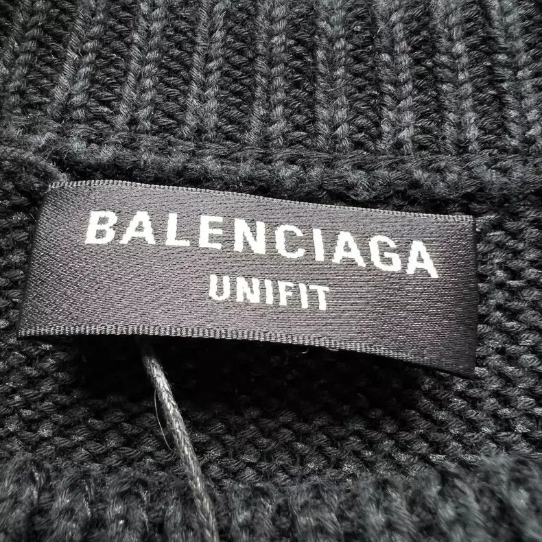 Balenciaga Balenciaga Wheat Crown Knitted Sweater Size US L / EU 52-54 / 3 - 6 Thumbnail