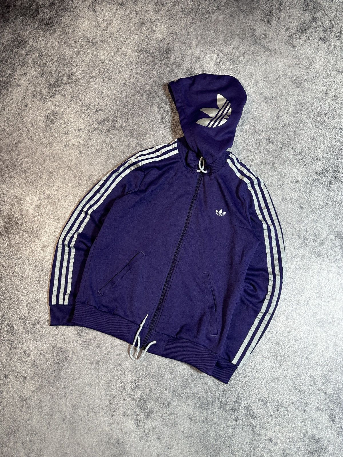 Adidas Y2K Vintage Adidas Zip Up Hoodie Opium Style Avant Garde Size S / US 4 / IT 40 - 1 Thumbnail