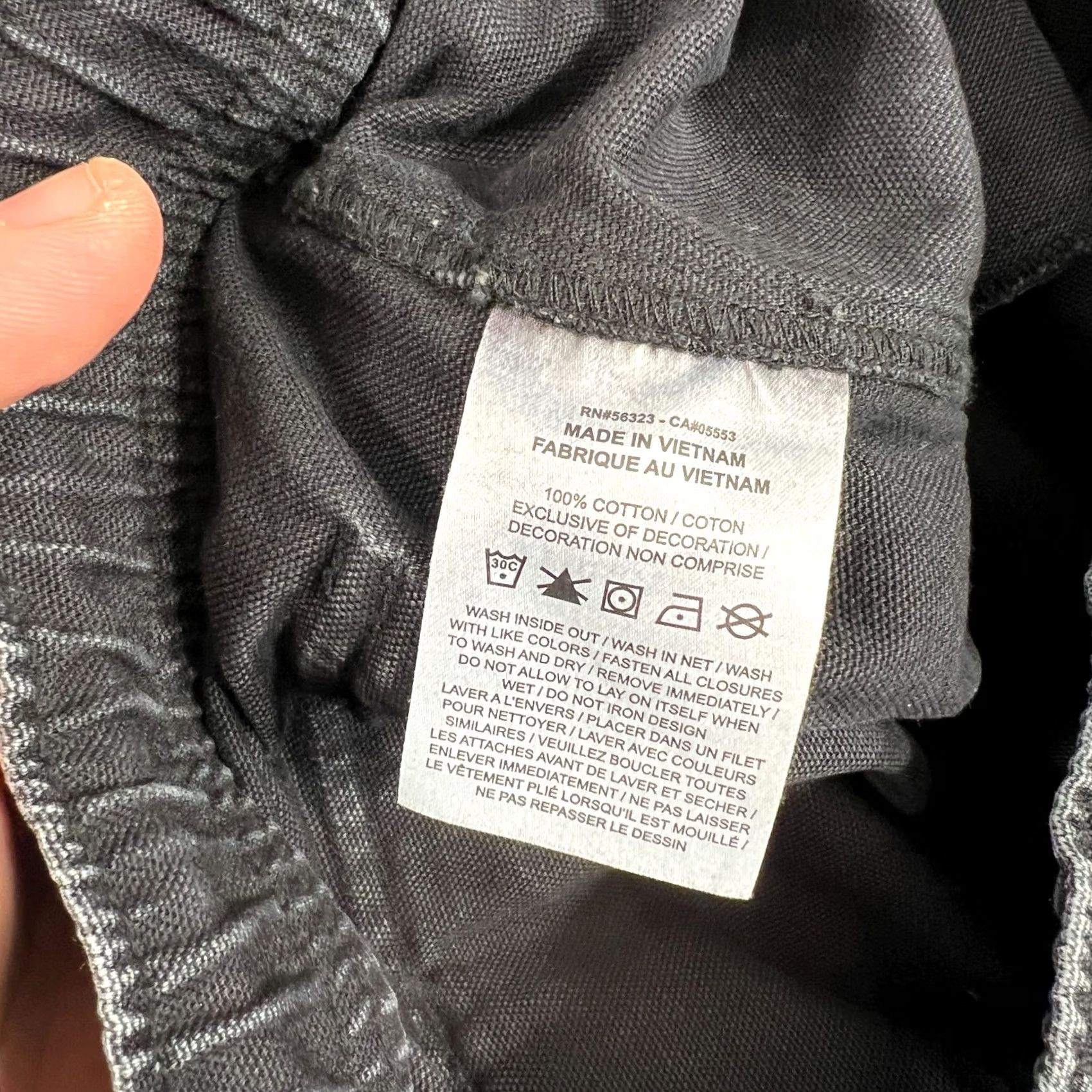 Nike Nike Air Jordan Essentials Chicago Trousers Mens Medium Black Cargo Pants 90s Logo Collection Regular Fit Size US 31 - 7 Thumbnail