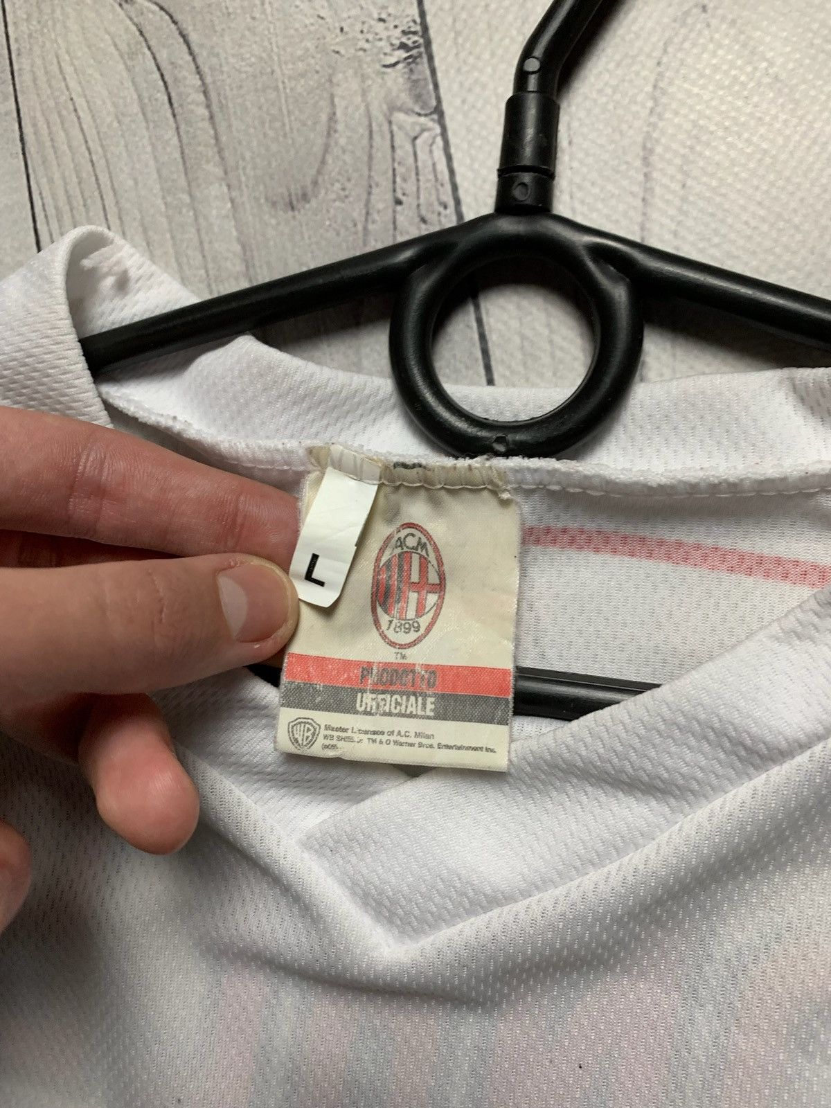 Vintage Vintage AC Milan 99 Ronaldo official product jersey L Size US L / EU 52-54 / 3 - 7 Thumbnail