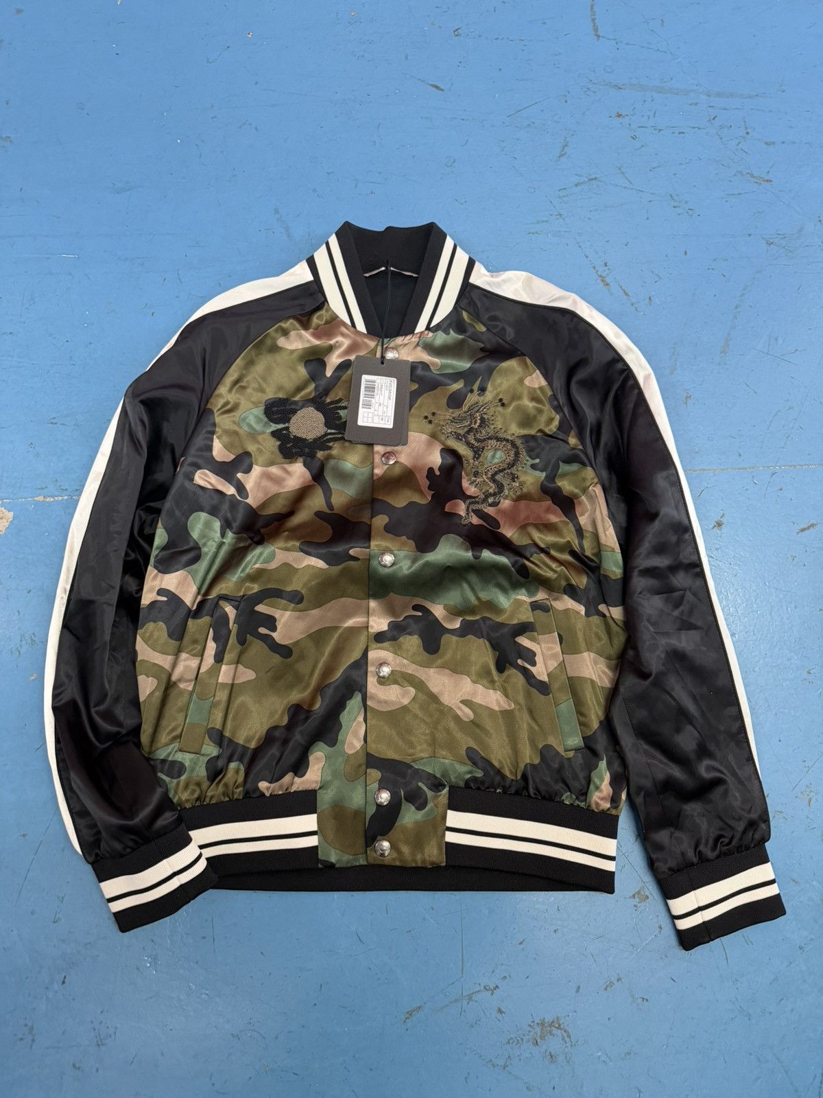 Valentino VALENTINO FUNKY DRAGON SOUVENIR JACKET Size US M / EU 48-50 / 2 - 1 Thumbnail