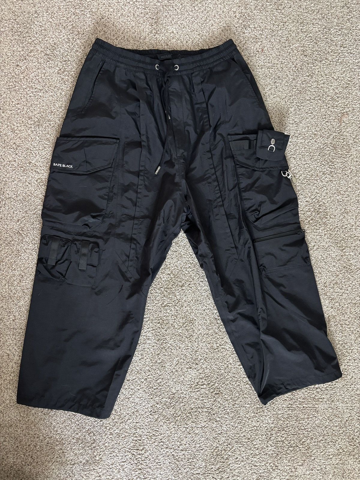 Bape BAPE BLACK All Terrain Army Pants – Japan Exclusive Size US 32 / EU 48 - 1 Thumbnail
