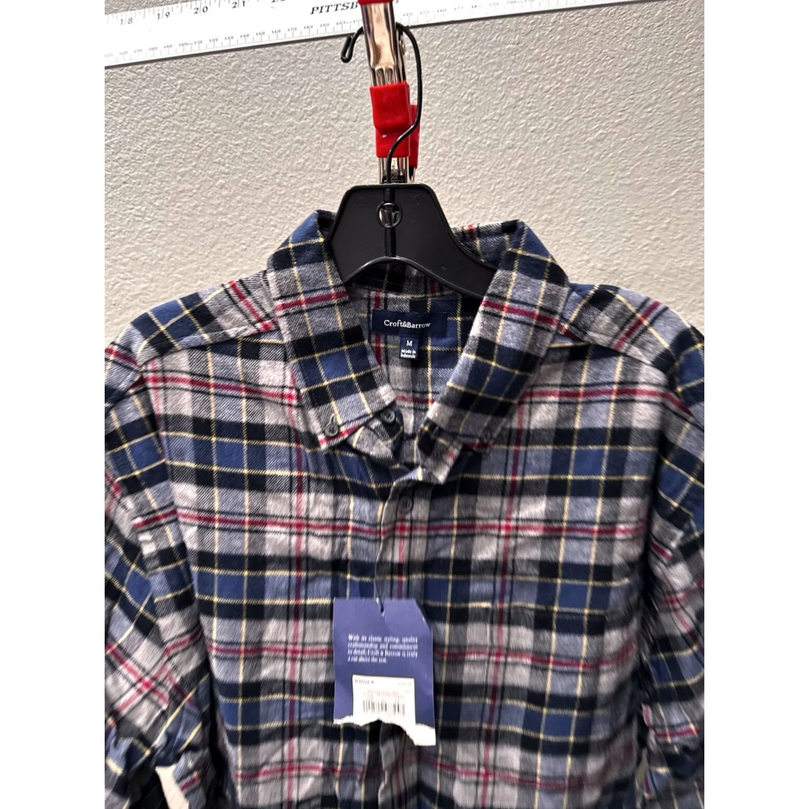 Croft & Barrow Croft & Barrow LONG SLEEVE SHIRT M Mens Sharp 15.5 x 34/35 m Size US M / EU 48-50 / 2 - 6 Thumbnail
