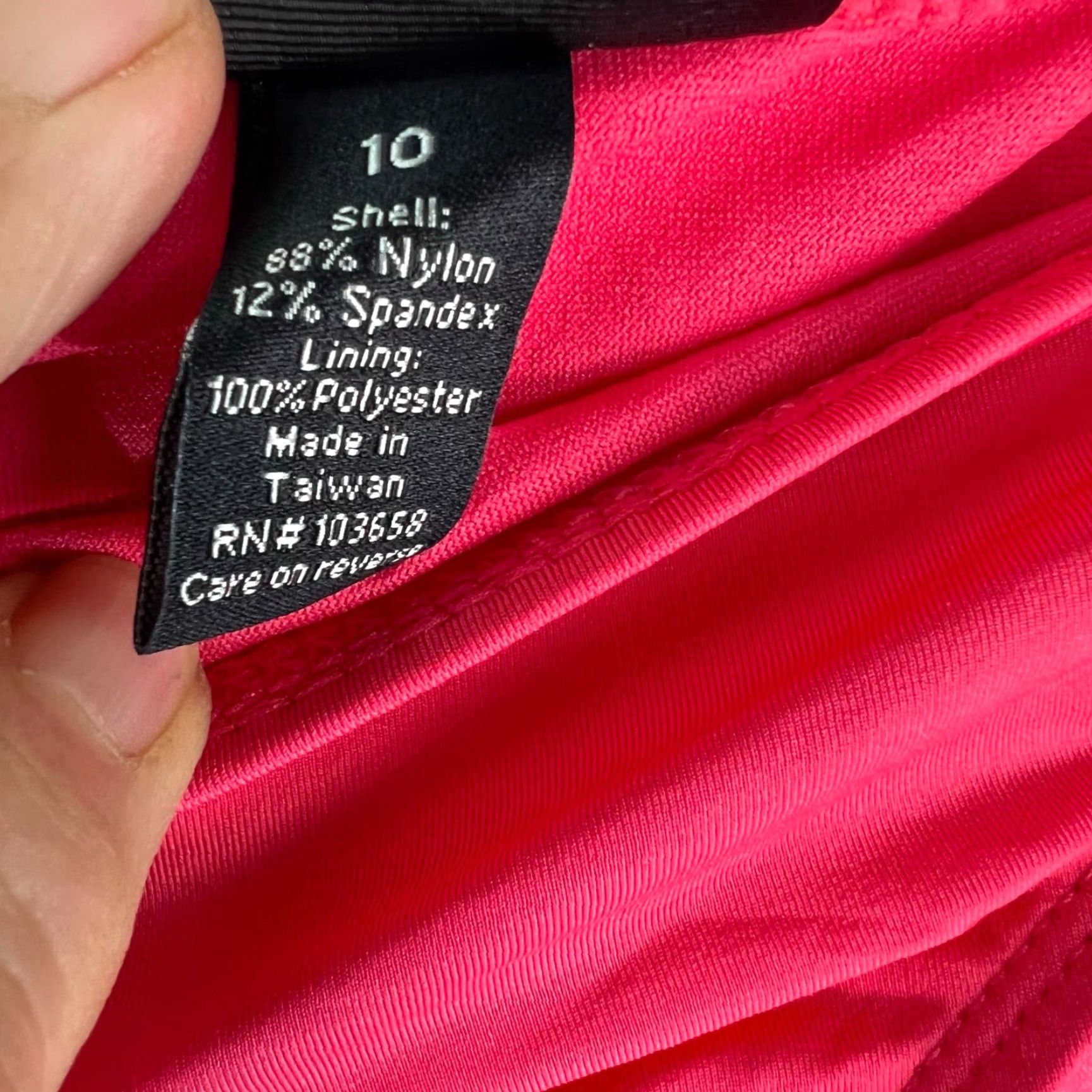 Apt. 9 VINTAGE Apt. 9 Women's Bikini Bottom Size 10 Pink Solid Swimwear Hipster Beach 90s Size 32" / US 10 / IT 46 - 4 Thumbnail