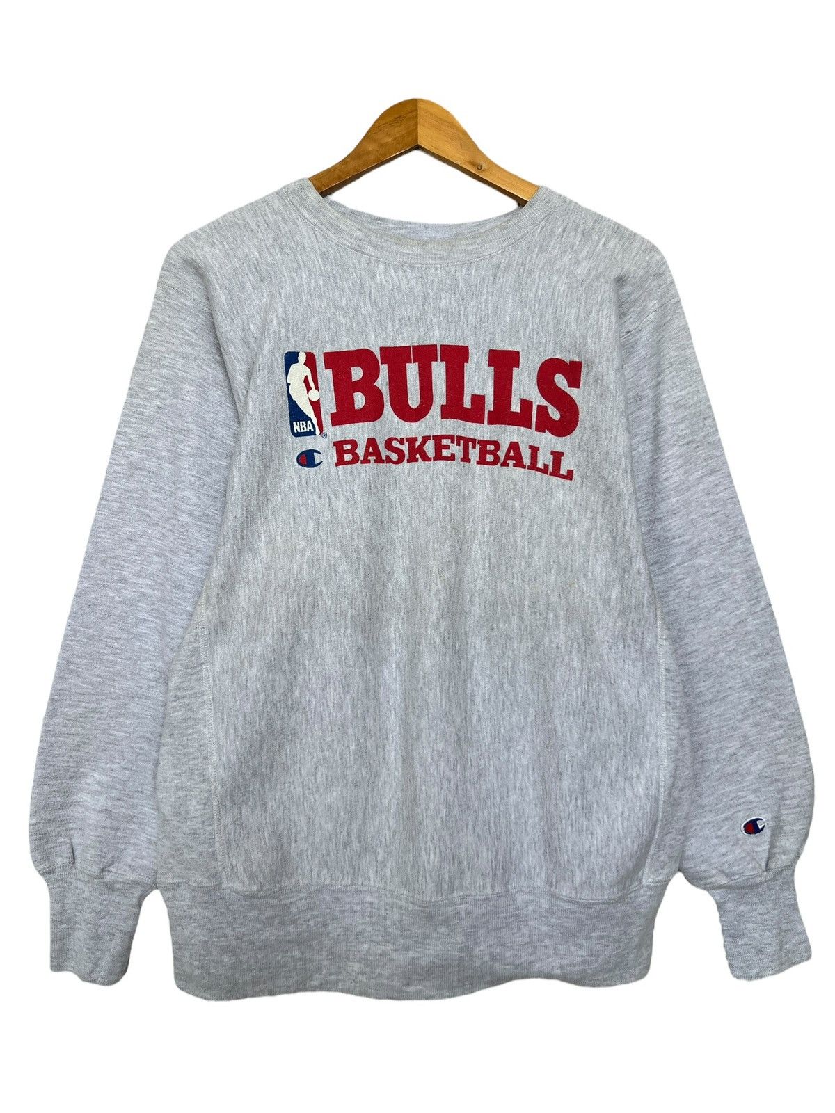 Champion Vintage 90's Knicks Basketball Reverse Weave Crewneck