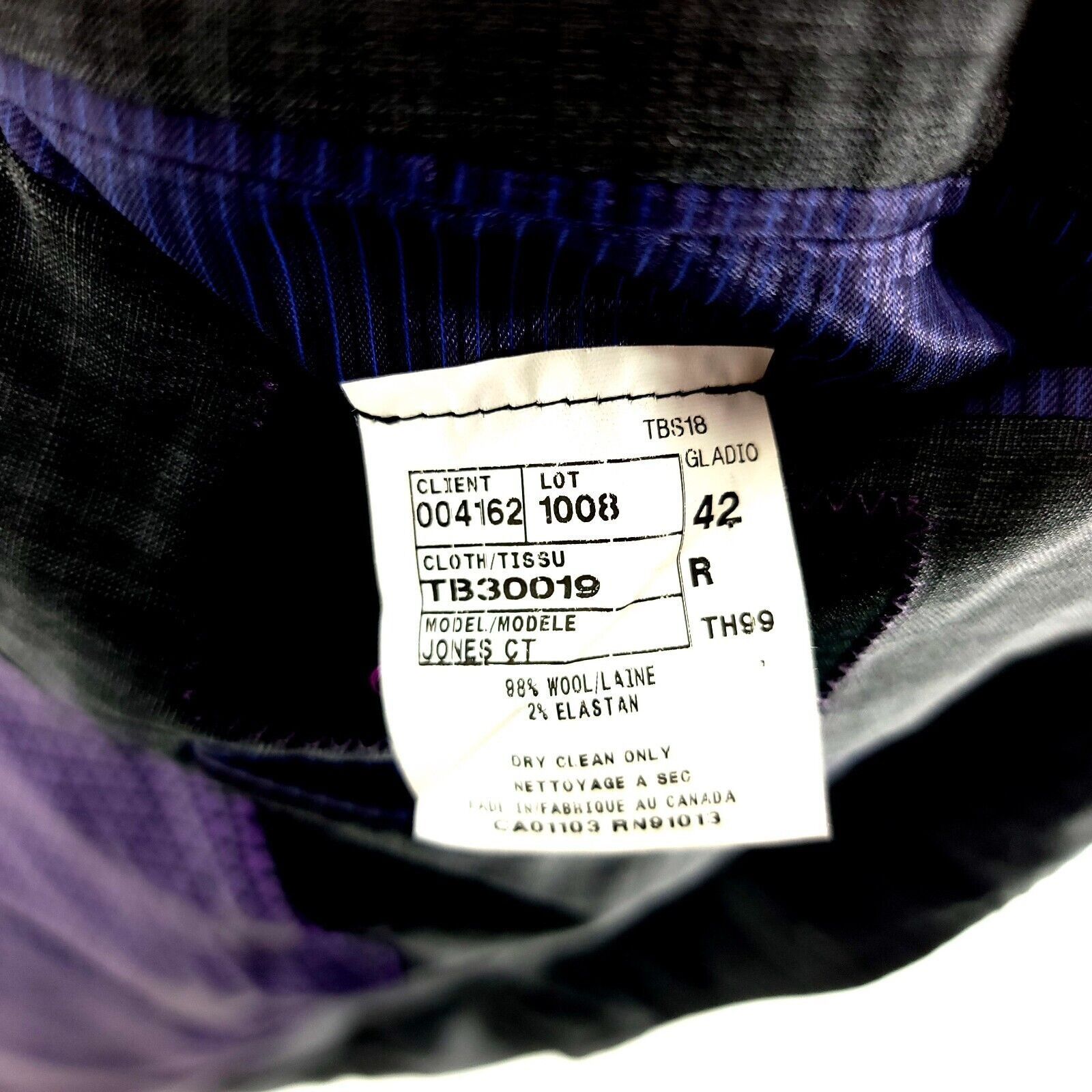 Ted Baker Ted Baker London Endurance Jones CT Wool 2 Button Blazer 40S Size 40S - 9 Thumbnail
