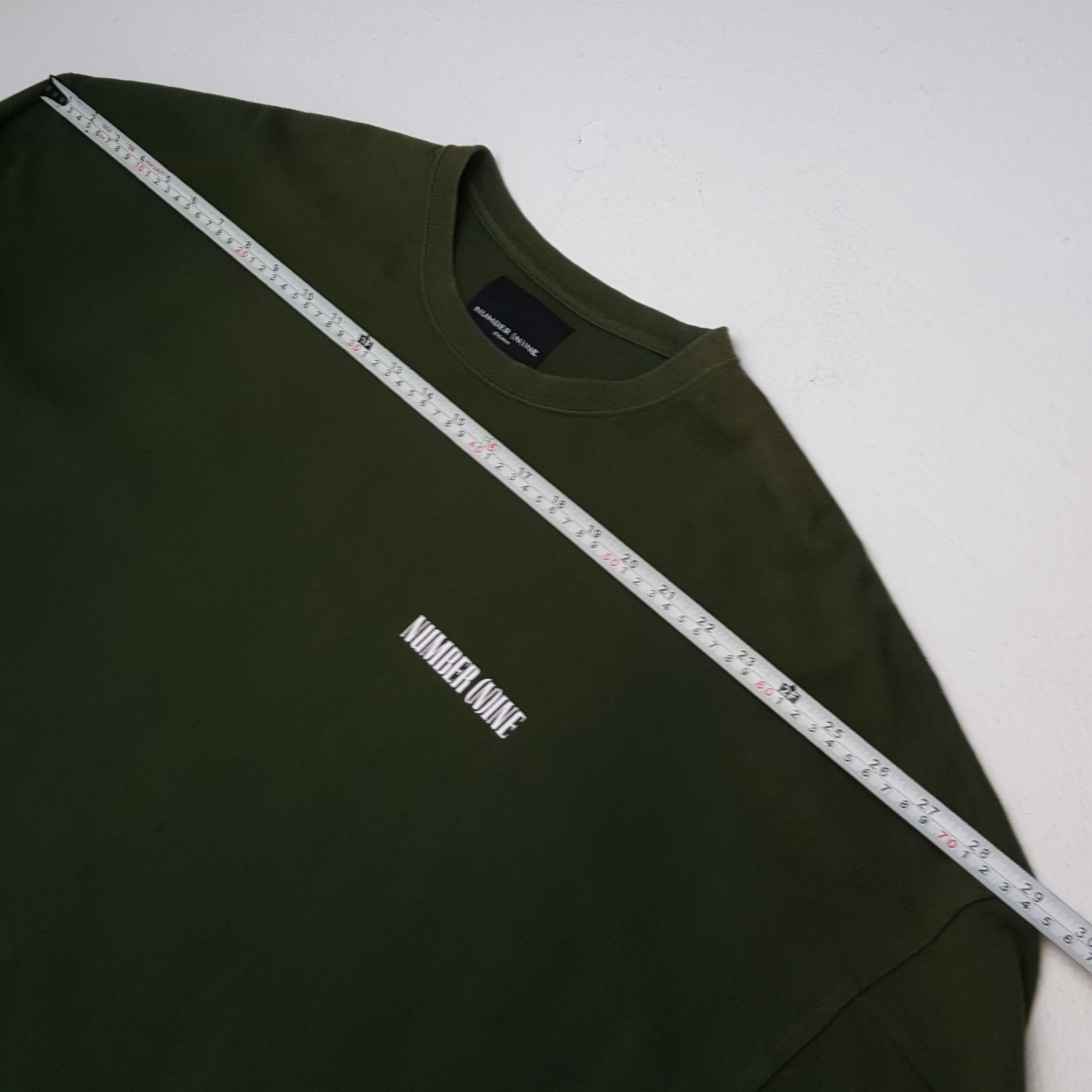 Japanese Brand × Number (N)ine × Vintage NUMBER (N)INE Japanese Brand Fashion Designer Tshirt Size US XXL / EU 58 / 5 - 5 Thumbnail