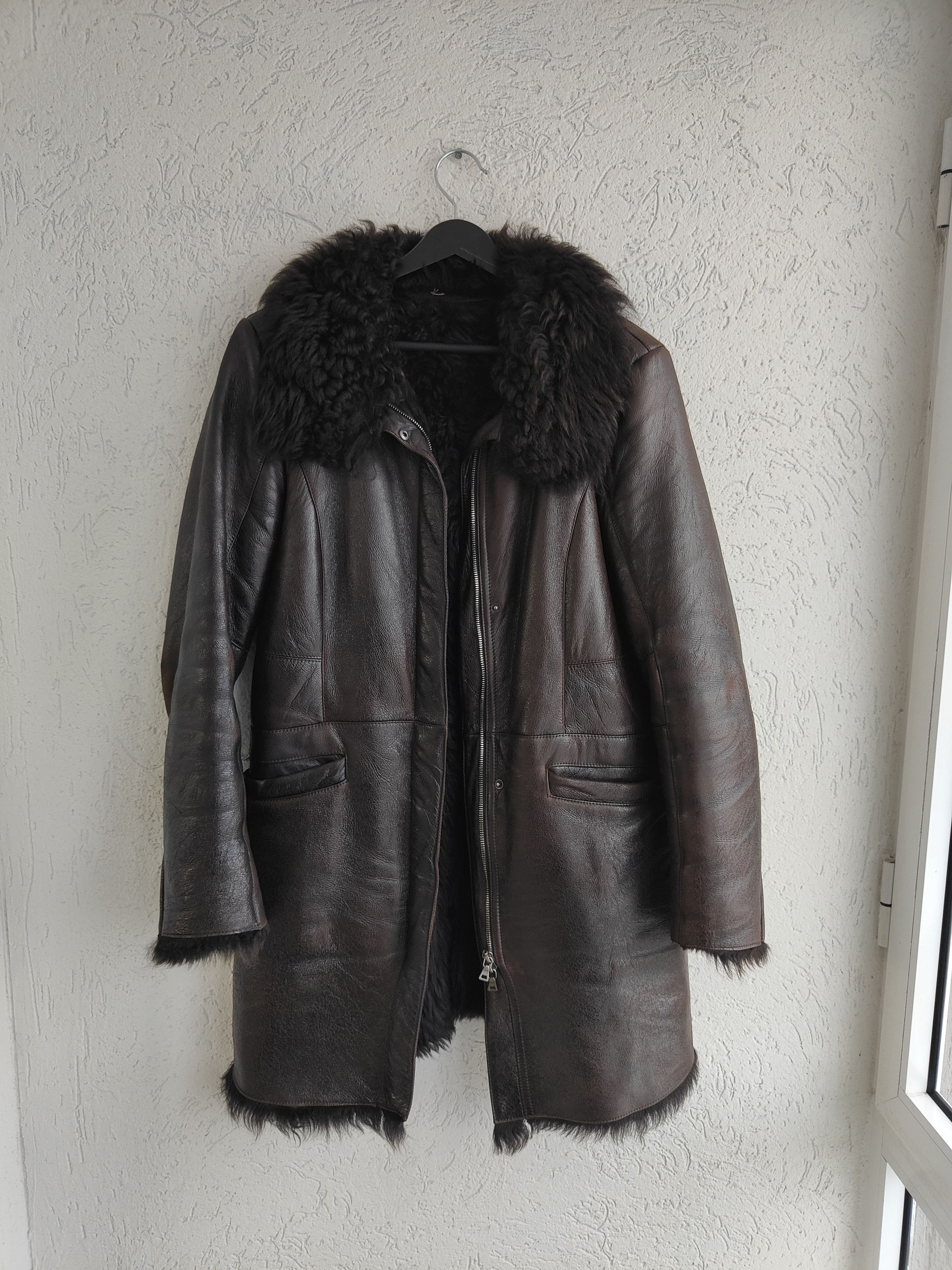 Prada Prada Sheep Fur Shearling Leather Coat Jacket Size M / US 6-8 / IT 42-44 - 6 Thumbnail