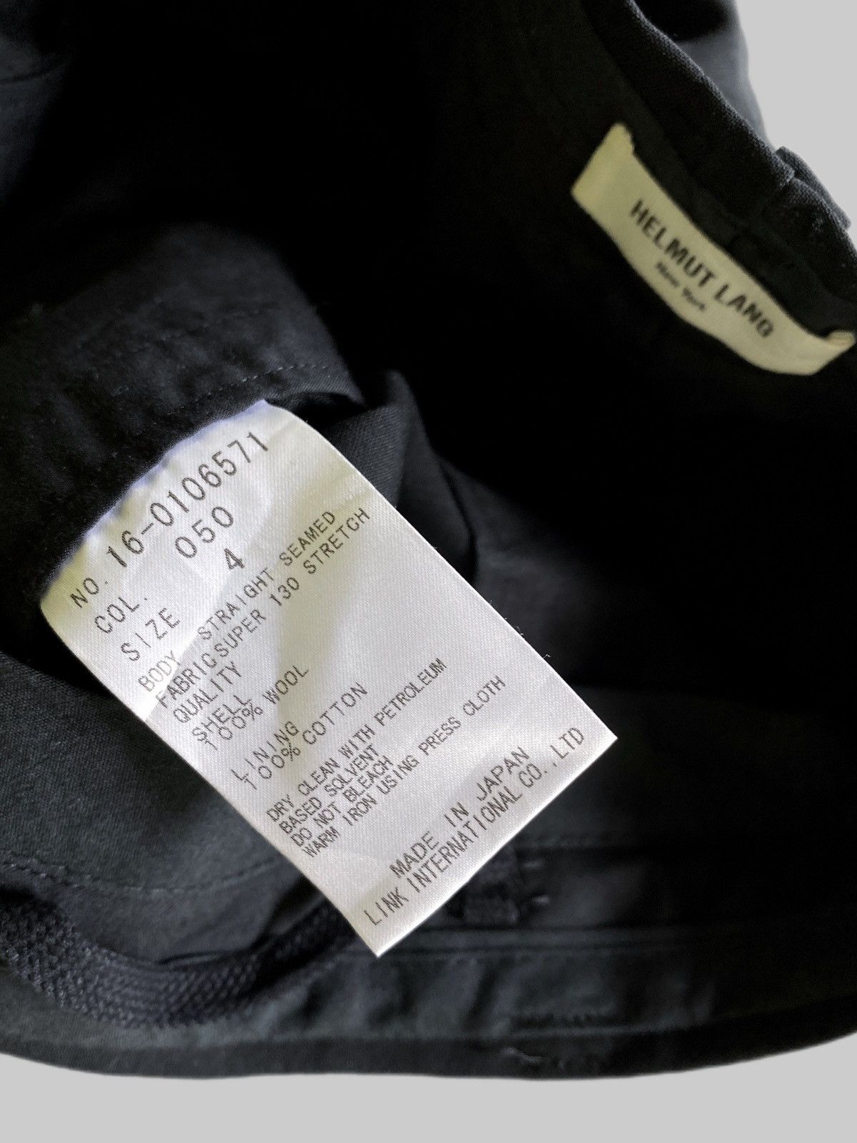 Helmut Lang Helmut Lang-Body Straight Seamed Pants Size US 32 / EU 48 - 4 Thumbnail